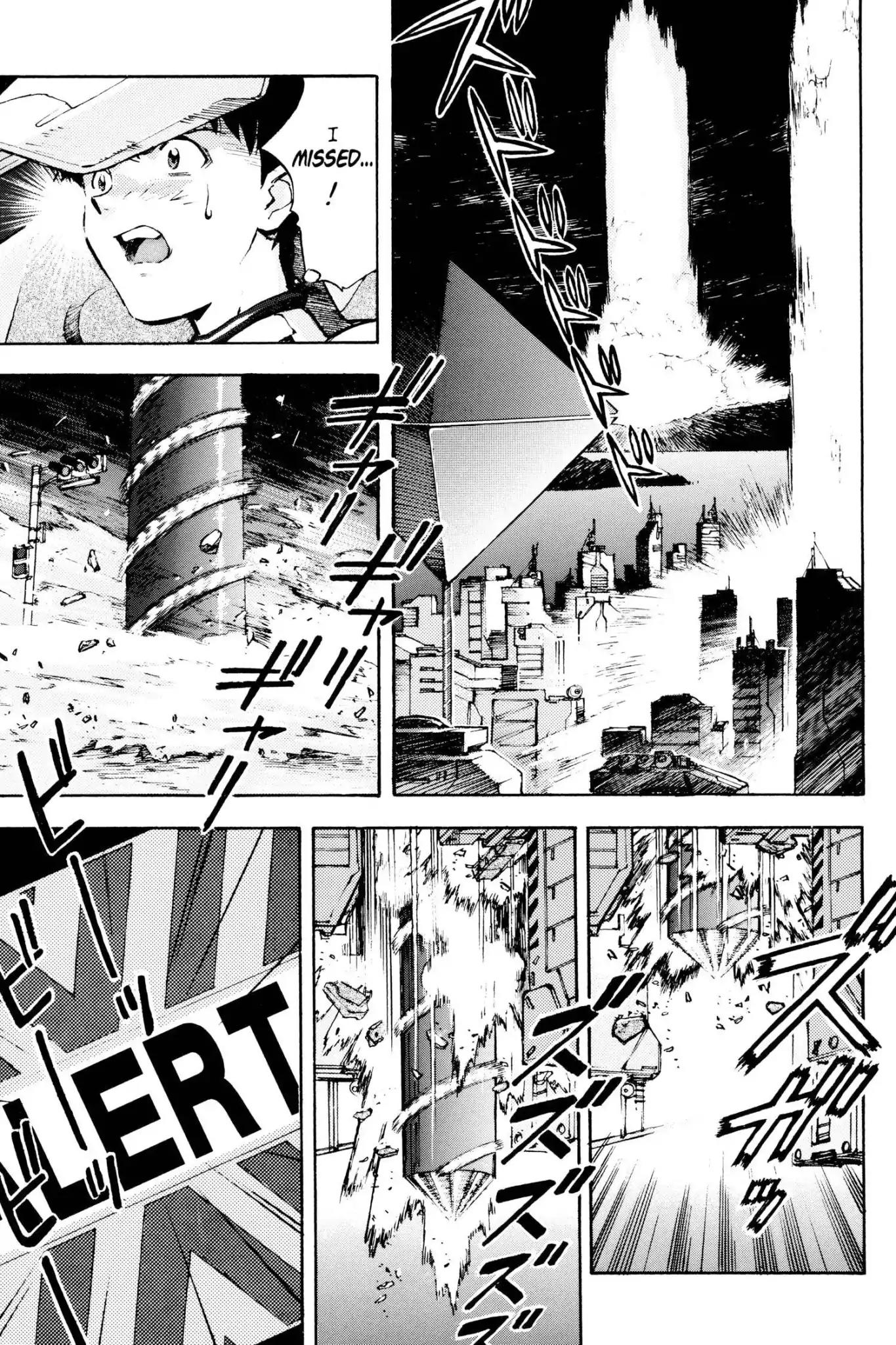 Shinseiki Evangelion Chapter 18 page 9 - Chapter 18: Vol.1 Stage 18: Blood Battle