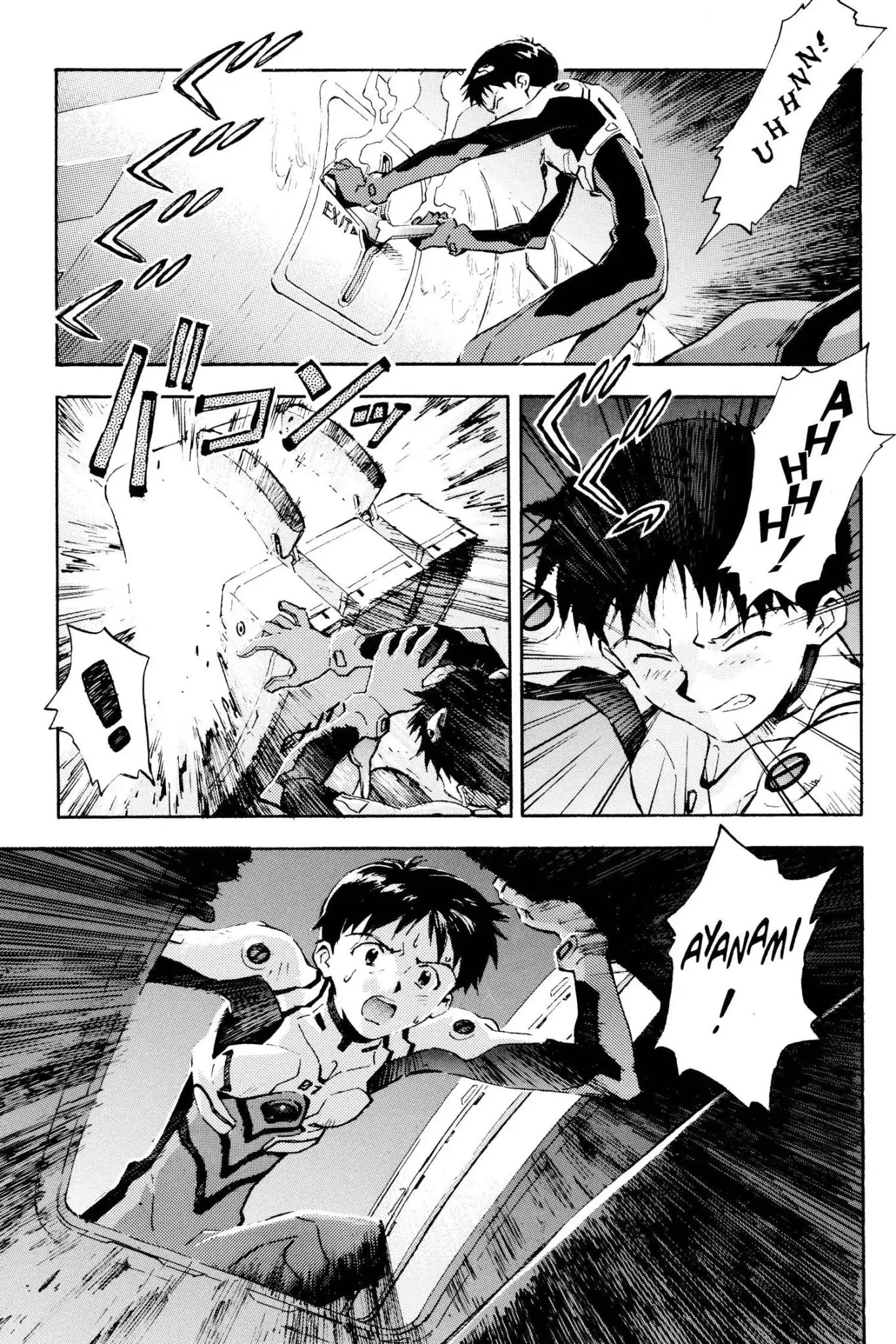 Shinseiki Evangelion Chapter 19 page 12 - Chapter 19: Vol.1 Stage 19: The Moon Inside the Darkness