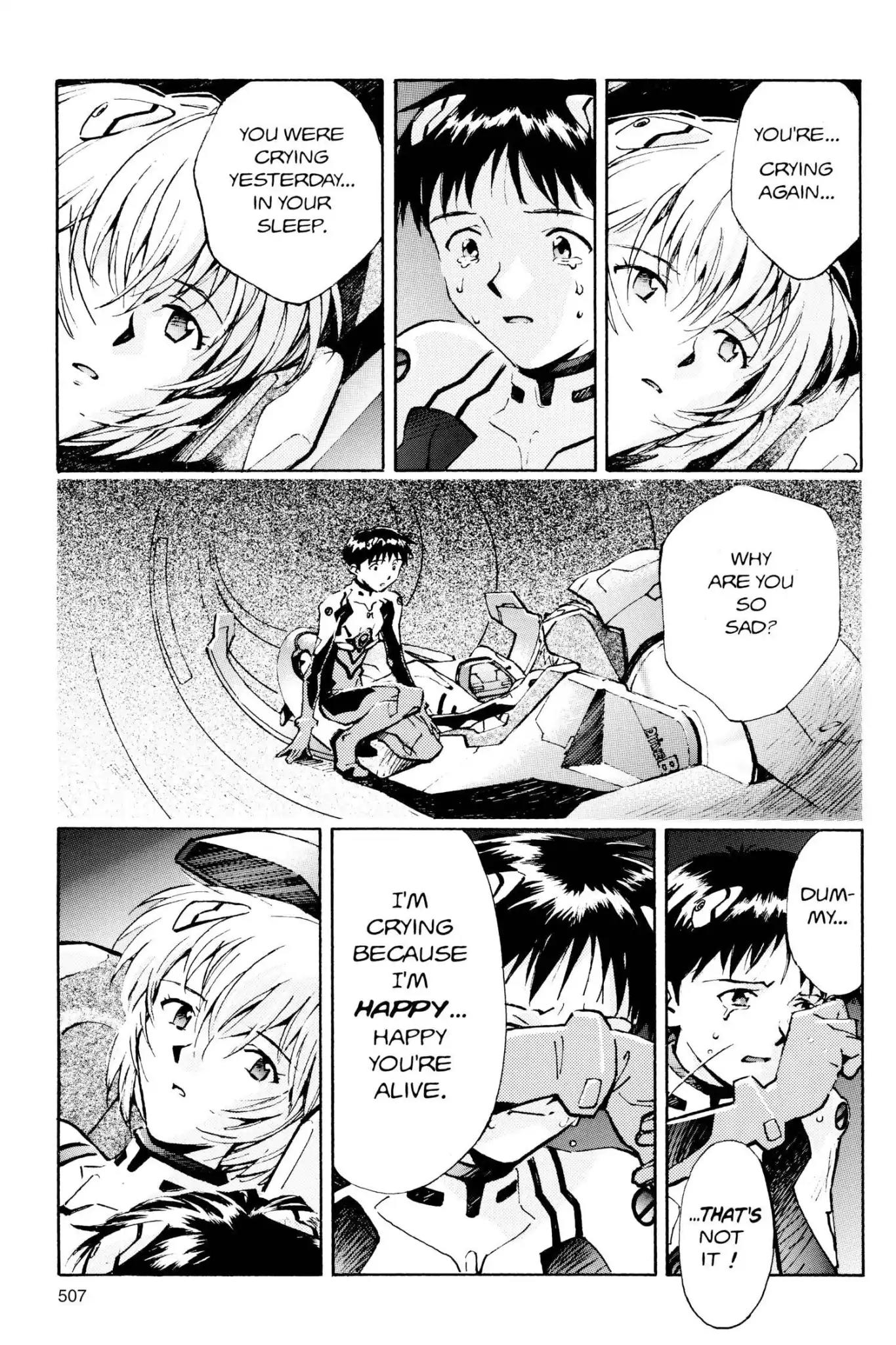 Shinseiki Evangelion Chapter 19 page 16 - Chapter 19: Vol.1 Stage 19: The Moon Inside the Darkness