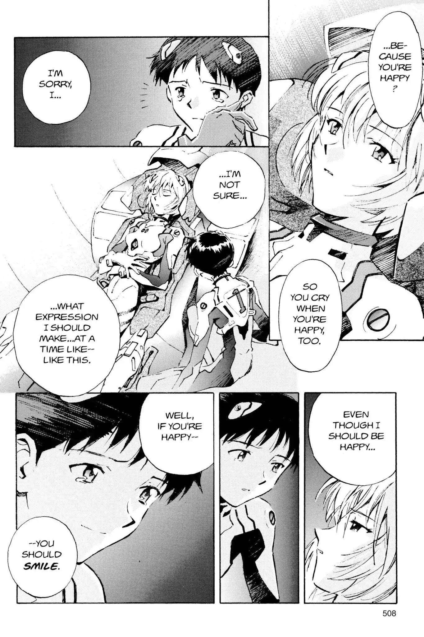 Shinseiki Evangelion Chapter 19 page 17 - Chapter 19: Vol.1 Stage 19: The Moon Inside the Darkness