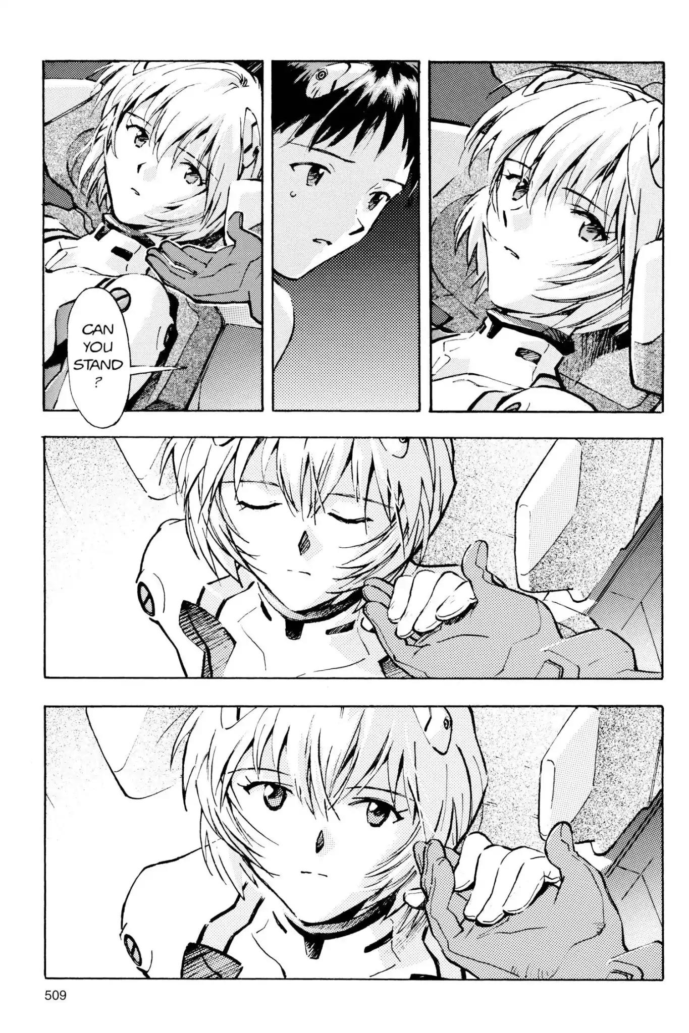 Shinseiki Evangelion Chapter 19 page 18 - Chapter 19: Vol.1 Stage 19: The Moon Inside the Darkness