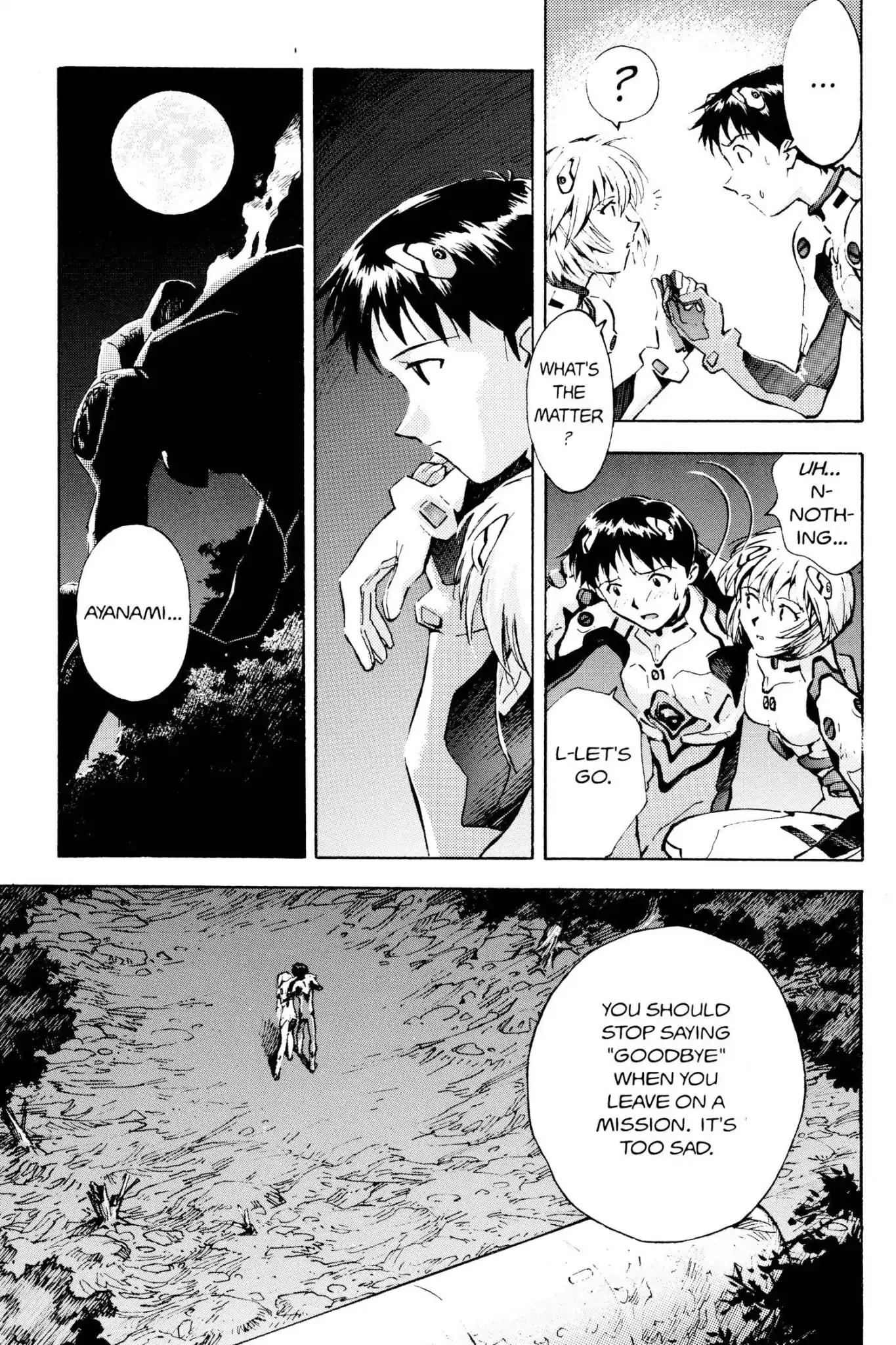 Shinseiki Evangelion Chapter 19 page 20 - Chapter 19: Vol.1 Stage 19: The Moon Inside the Darkness