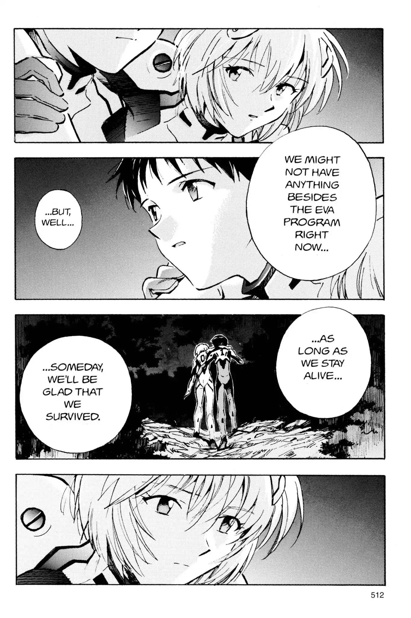 Shinseiki Evangelion Chapter 19 page 21 - Chapter 19: Vol.1 Stage 19: The Moon Inside the Darkness