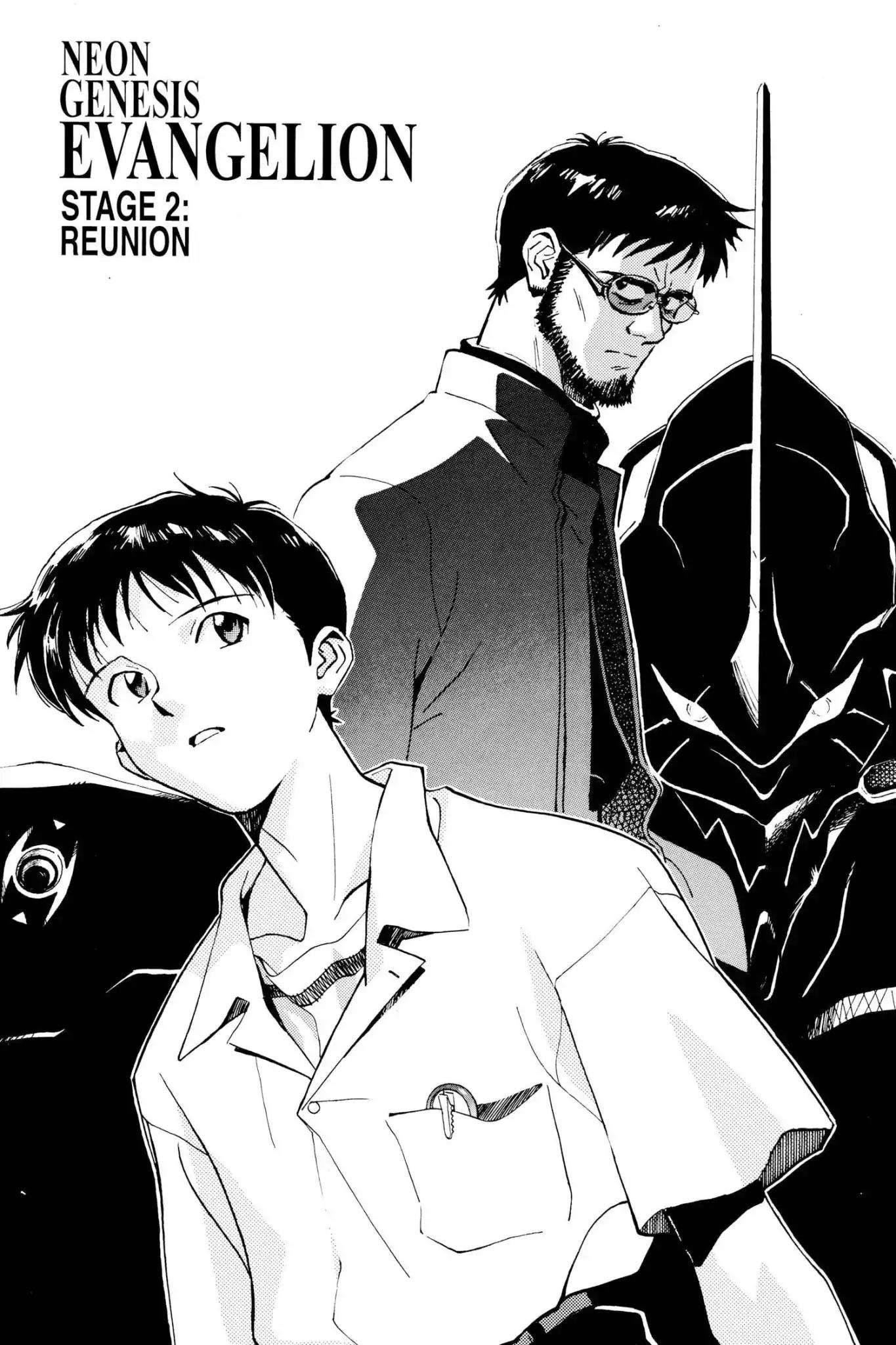 Shinseiki Evangelion Chapter 2 page 1 - Chapter 2: Vol.1 Stage 2: Reunion