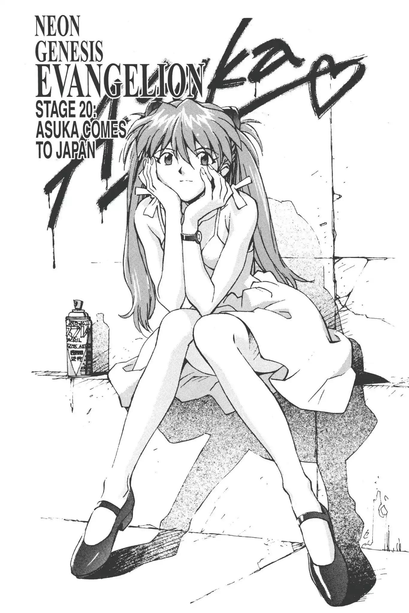 Shinseiki Evangelion Chapter 20 page 11 - Chapter 20: Vol.2 Stage 20: Asuka Comes to Japan