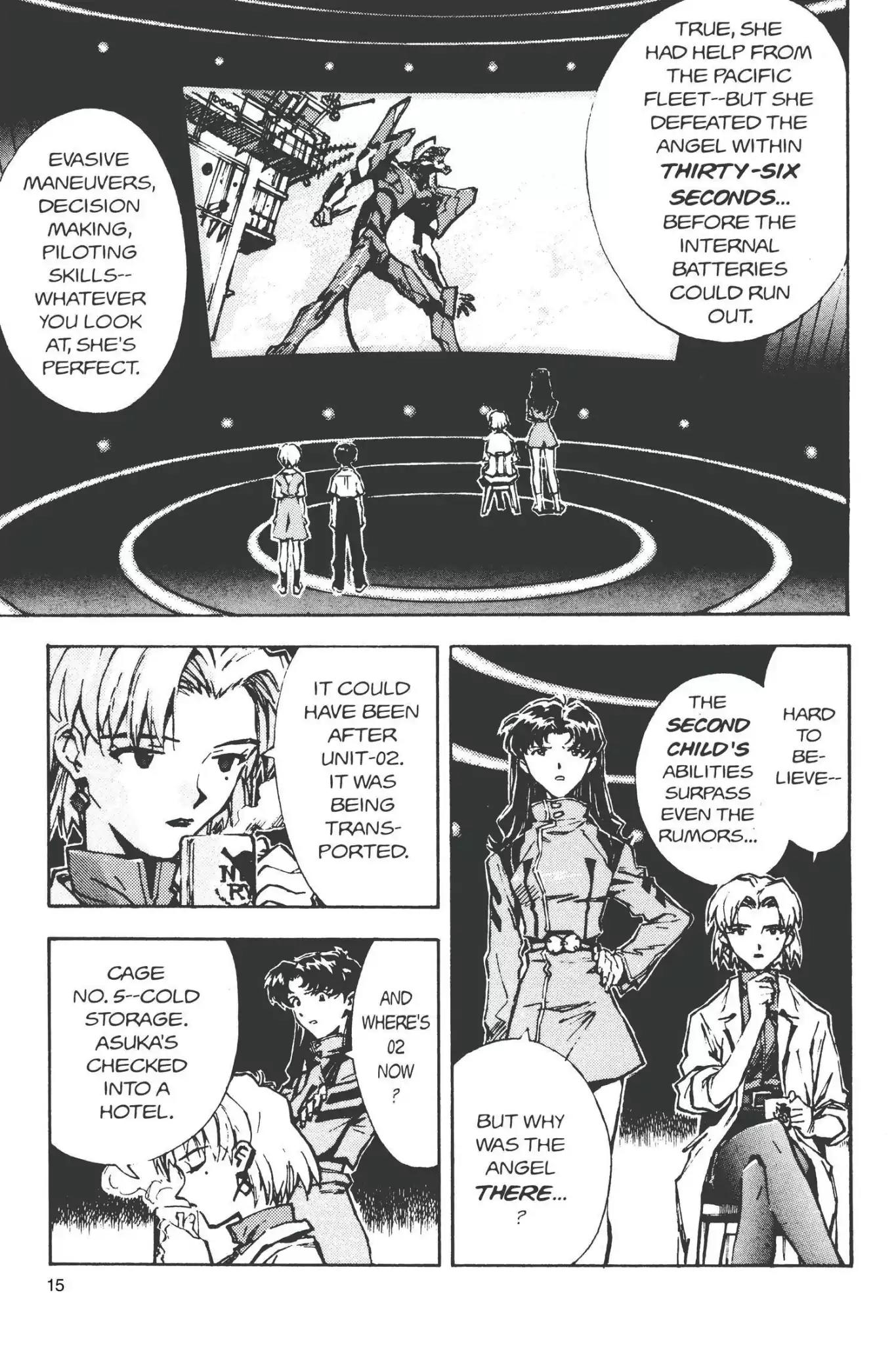 Shinseiki Evangelion Chapter 20 page 19 - Chapter 20: Vol.2 Stage 20: Asuka Comes to Japan