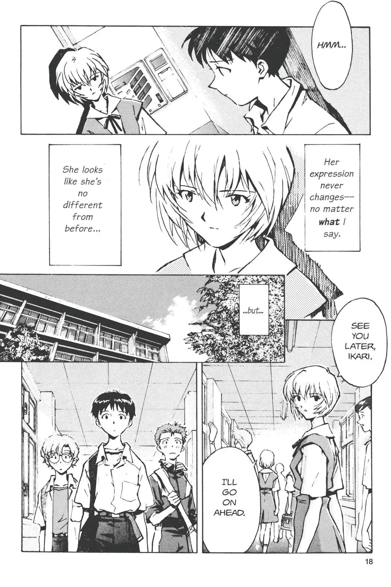 Shinseiki Evangelion Chapter 20 page 22 - Chapter 20: Vol.2 Stage 20: Asuka Comes to Japan
