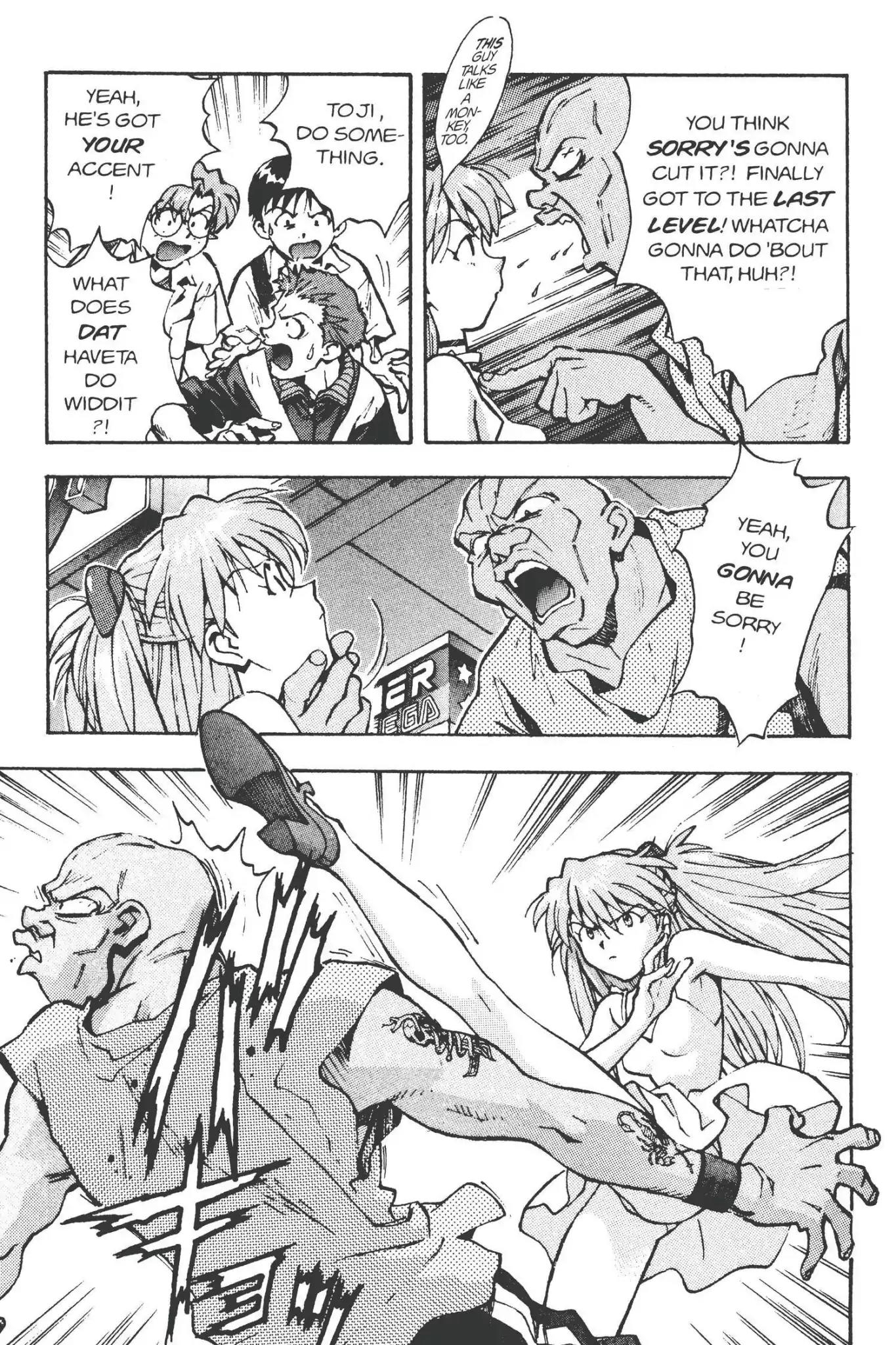 Shinseiki Evangelion Chapter 20 page 29 - Chapter 20: Vol.2 Stage 20: Asuka Comes to Japan