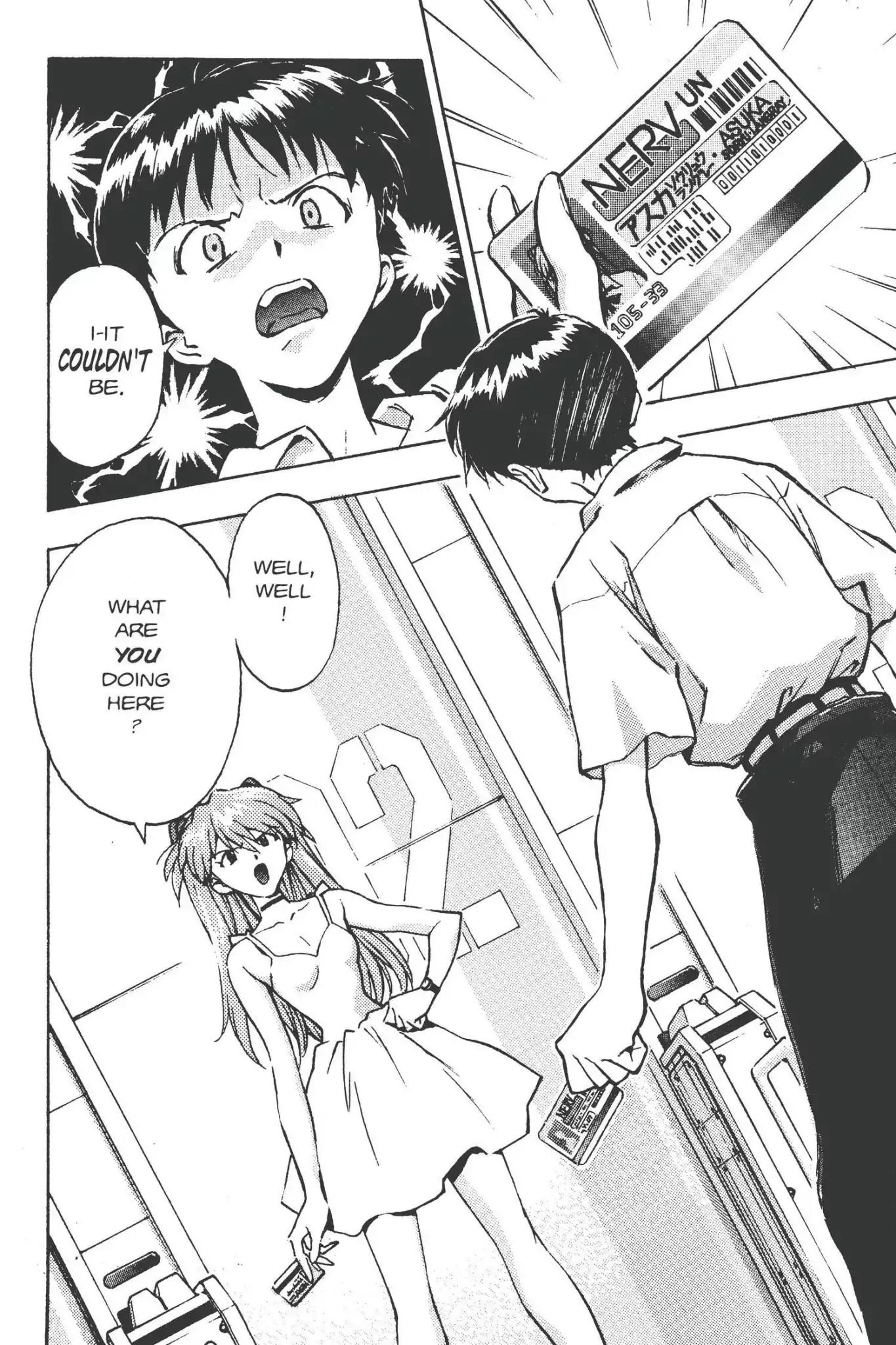 Shinseiki Evangelion Chapter 20 page 38 - Chapter 20: Vol.2 Stage 20: Asuka Comes to Japan