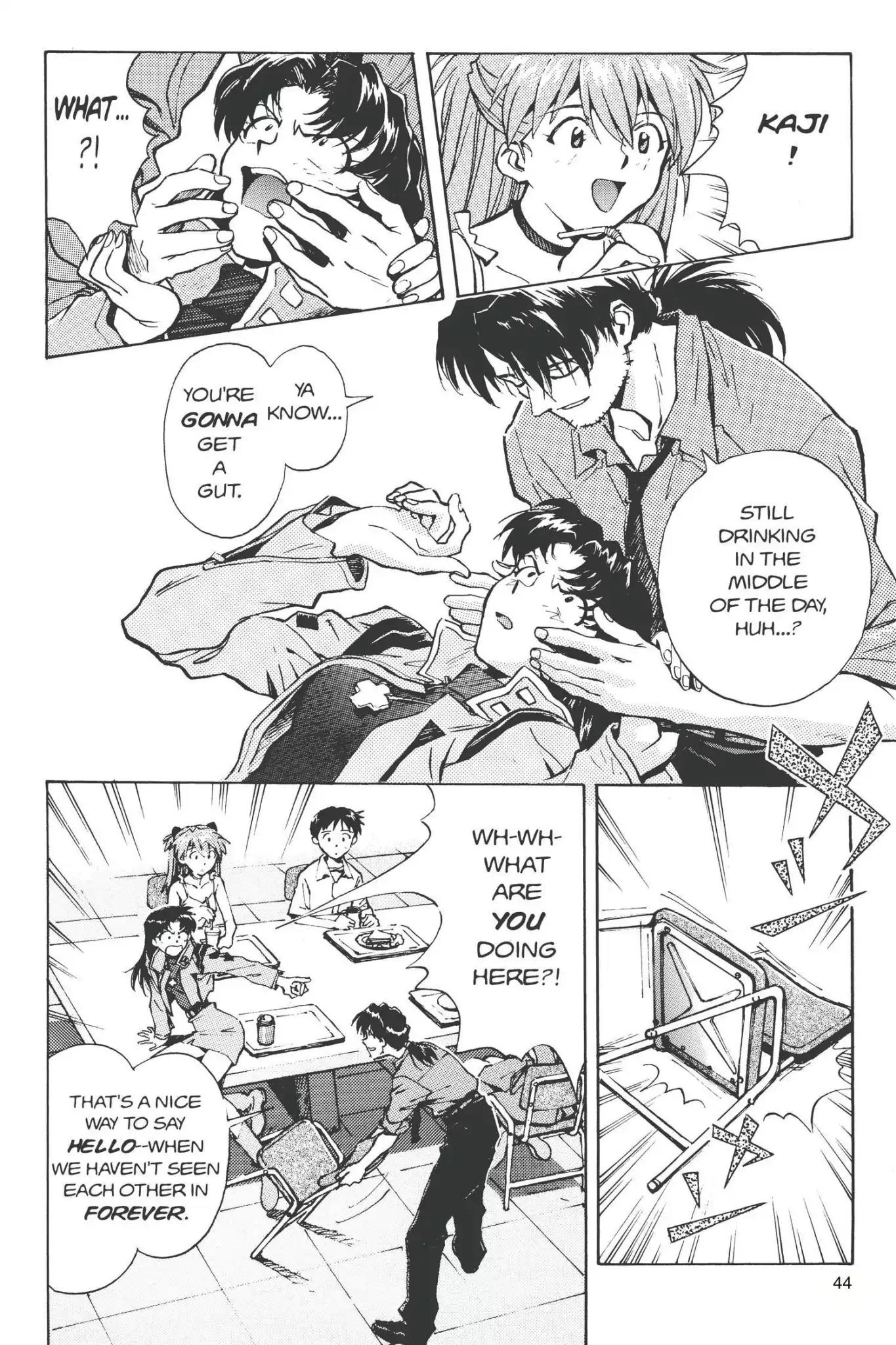 Shinseiki Evangelion Chapter 21 page 10 - Chapter 21: Vol.2 Stage 21: The Uninvited