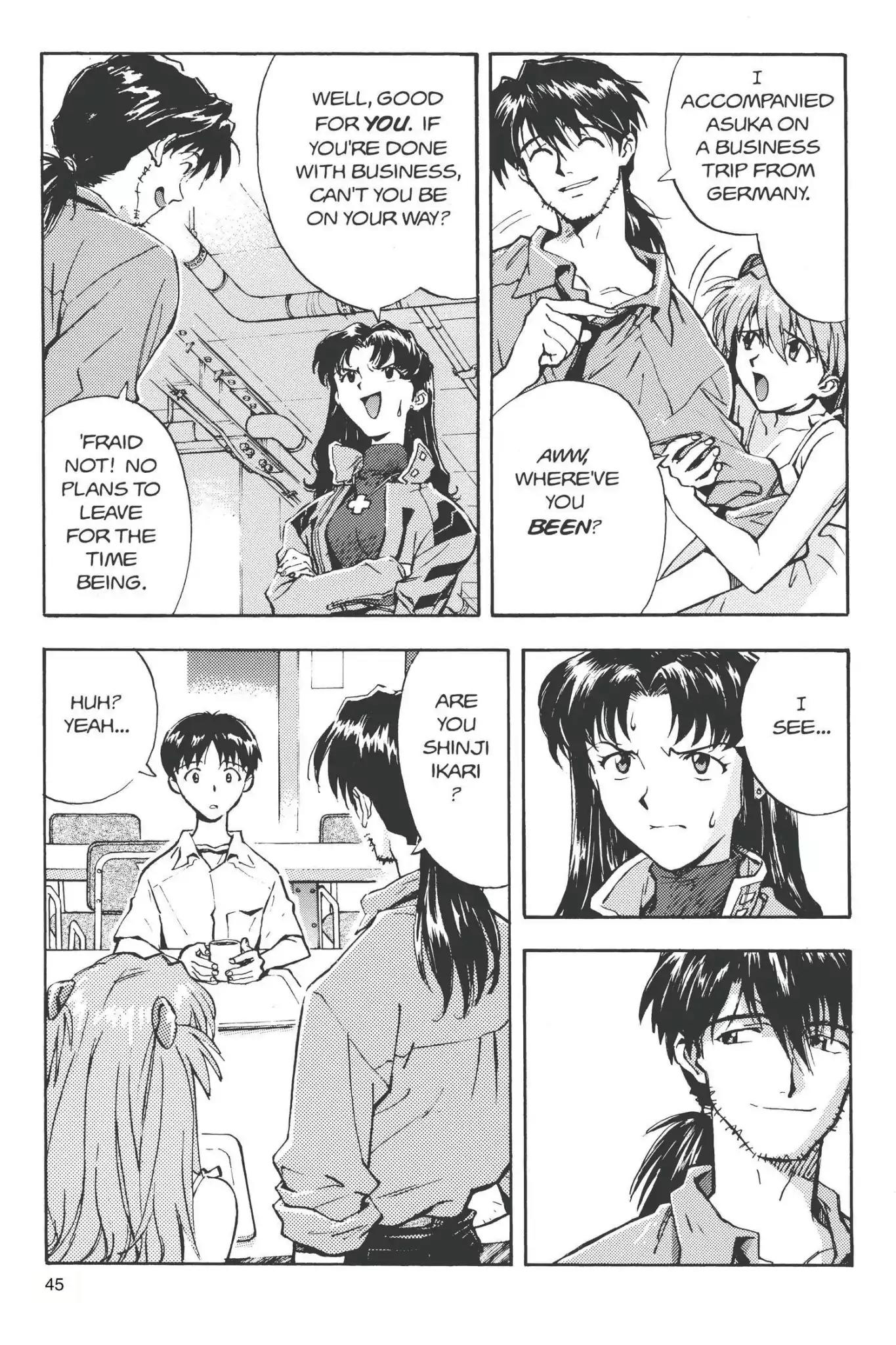 Shinseiki Evangelion Chapter 21 page 11 - Chapter 21: Vol.2 Stage 21: The Uninvited