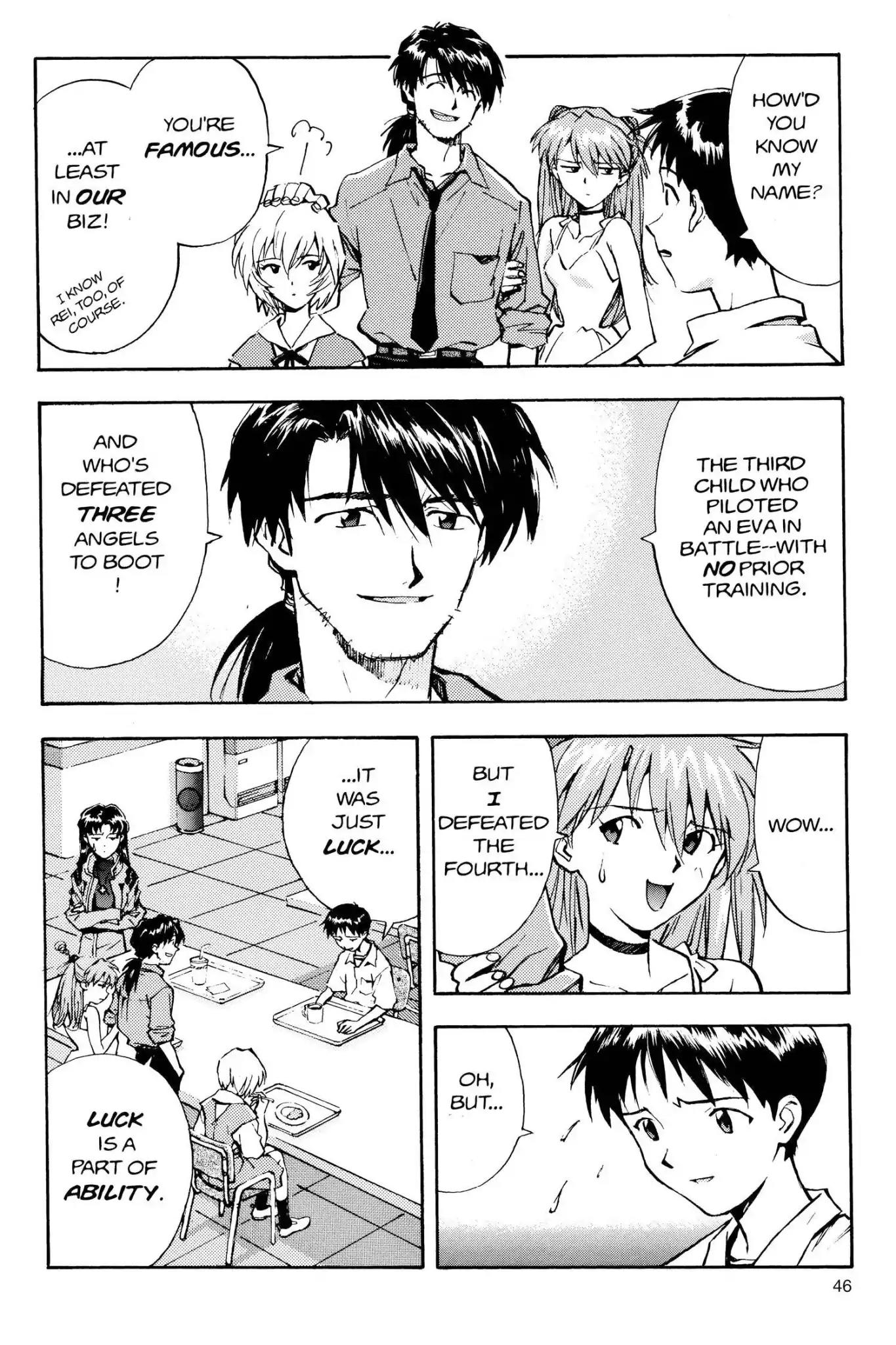Shinseiki Evangelion Chapter 21 page 12 - Chapter 21: Vol.2 Stage 21: The Uninvited