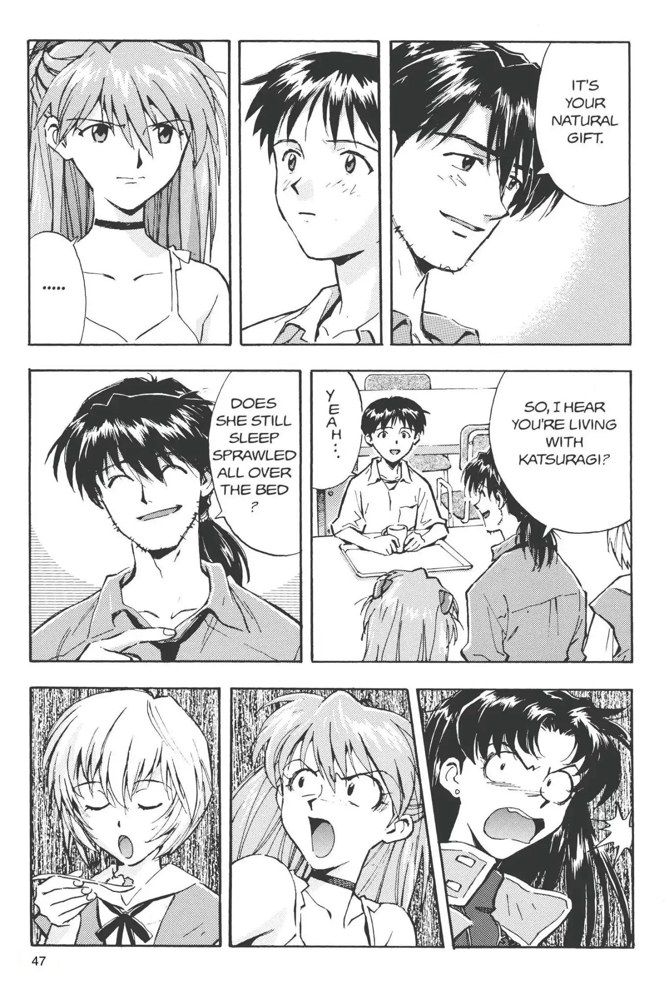 Shinseiki Evangelion Chapter 21 page 13 - Chapter 21: Vol.2 Stage 21: The Uninvited