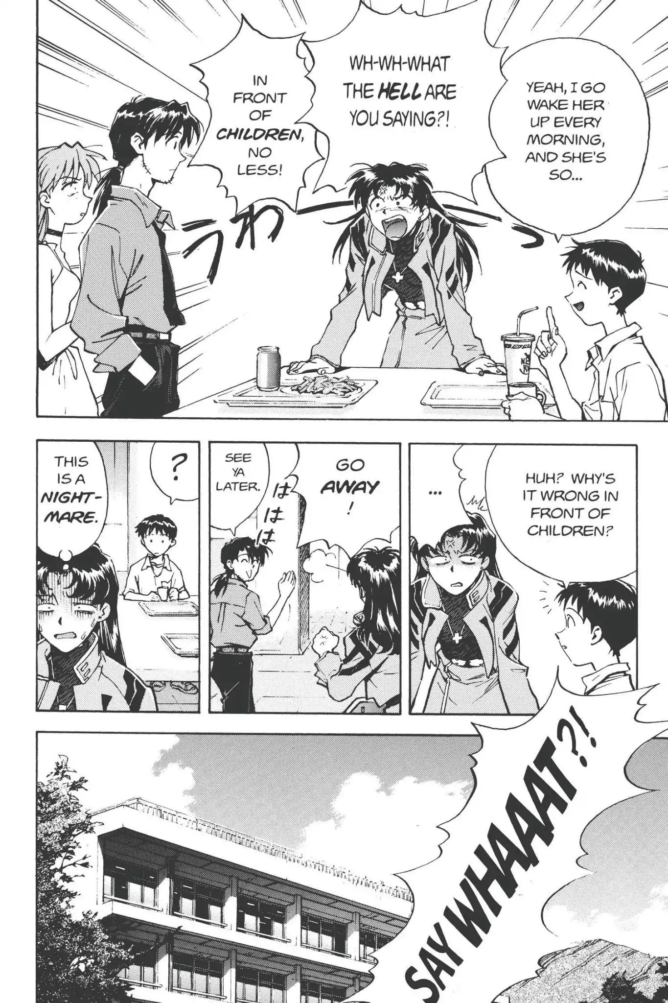 Shinseiki Evangelion Chapter 21 page 14 - Chapter 21: Vol.2 Stage 21: The Uninvited
