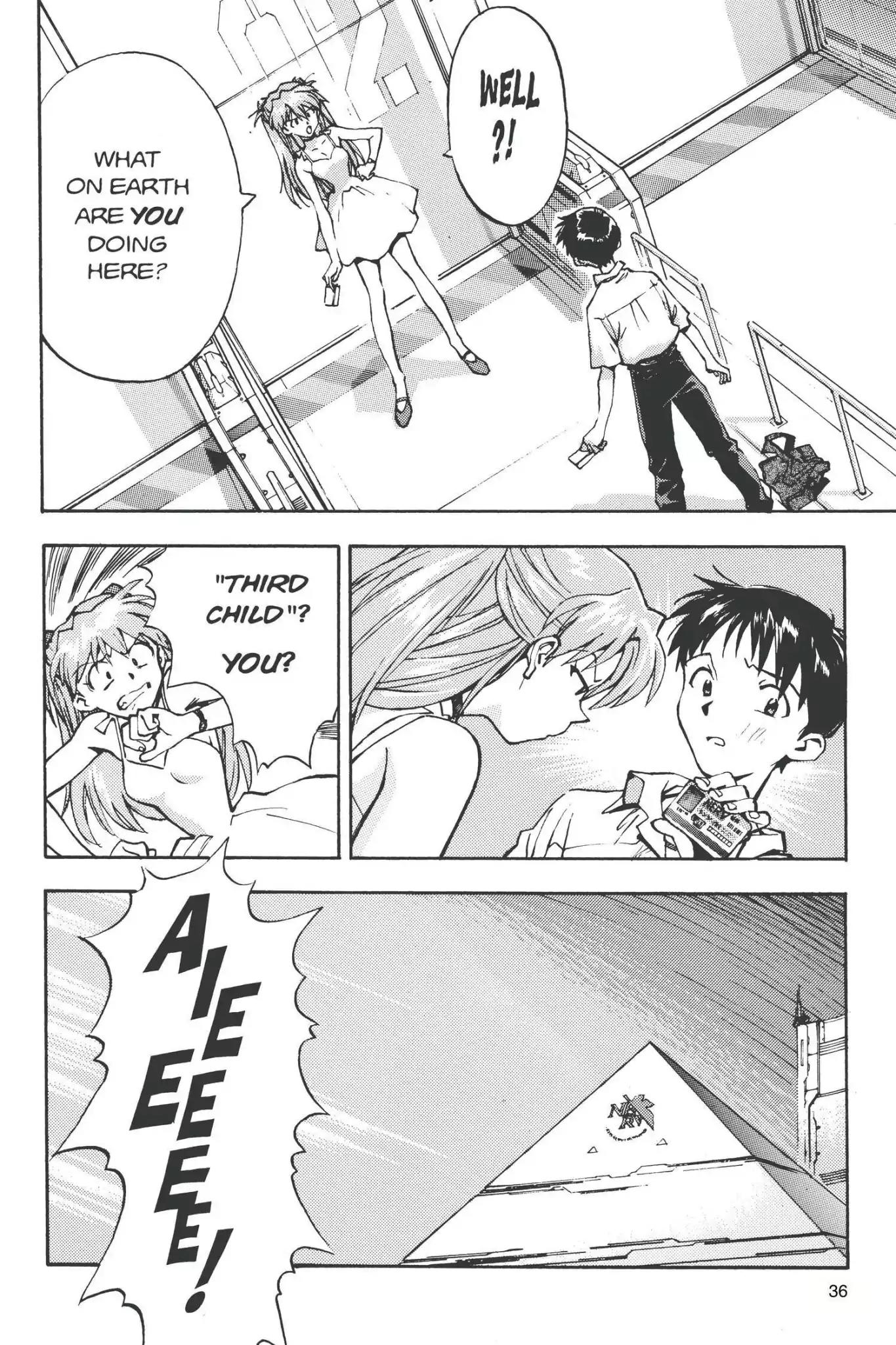 Shinseiki Evangelion Chapter 21 page 2 - Chapter 21: Vol.2 Stage 21: The Uninvited