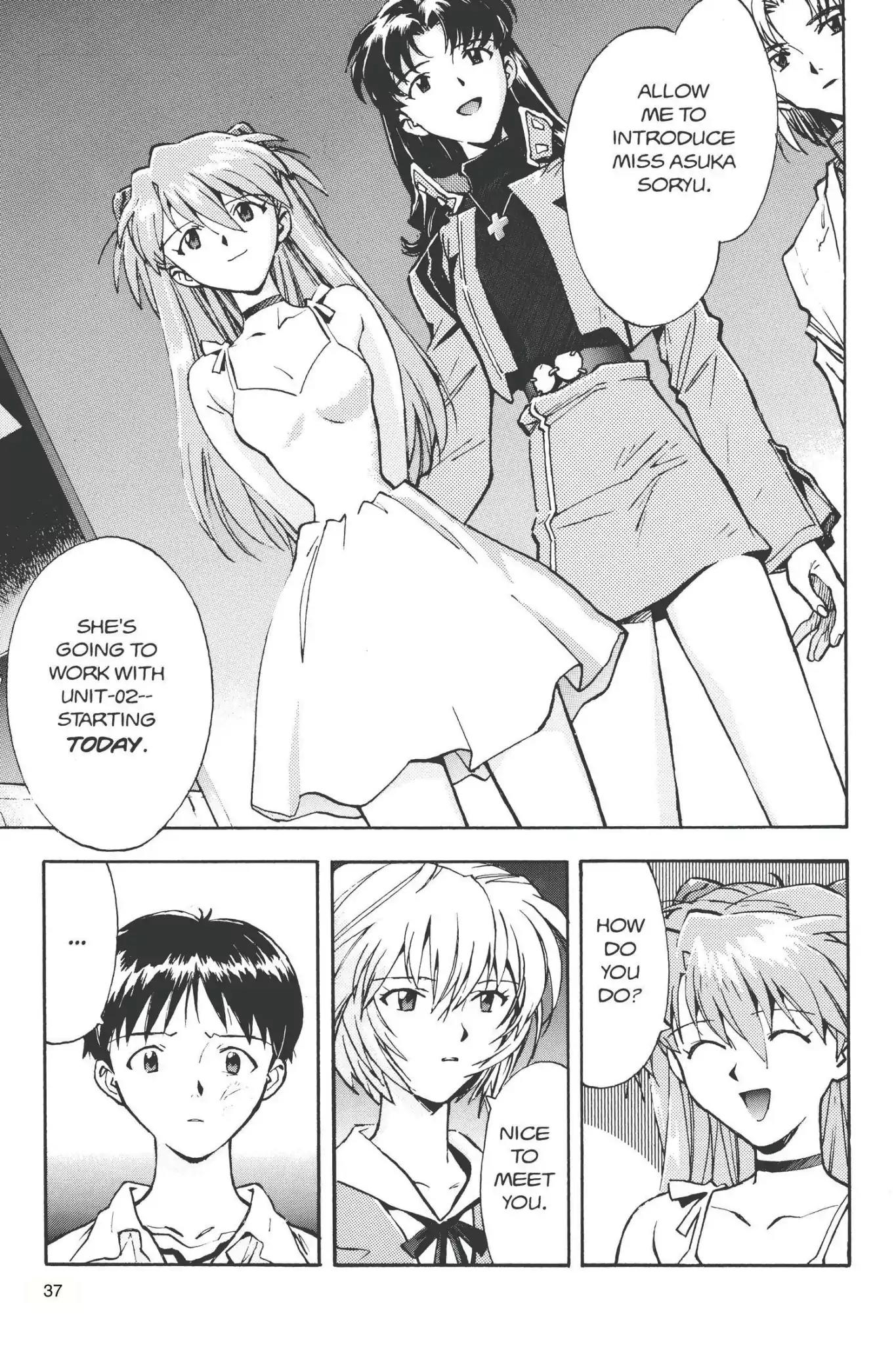 Shinseiki Evangelion Chapter 21 page 3 - Chapter 21: Vol.2 Stage 21: The Uninvited