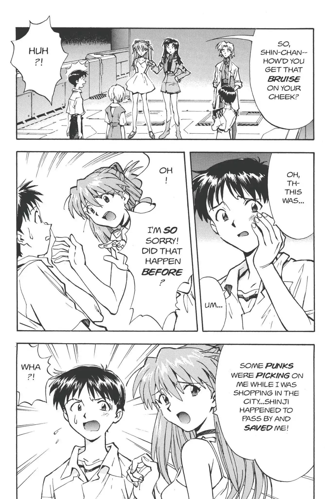 Shinseiki Evangelion Chapter 21 page 4 - Chapter 21: Vol.2 Stage 21: The Uninvited