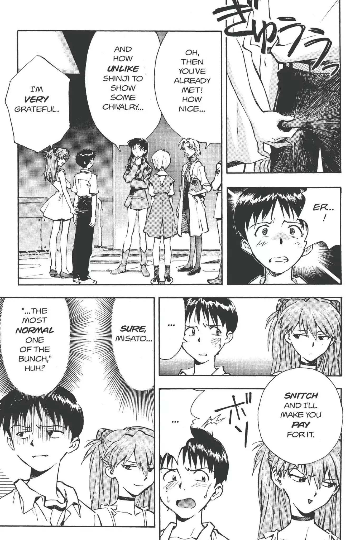 Shinseiki Evangelion Chapter 21 page 5 - Chapter 21: Vol.2 Stage 21: The Uninvited