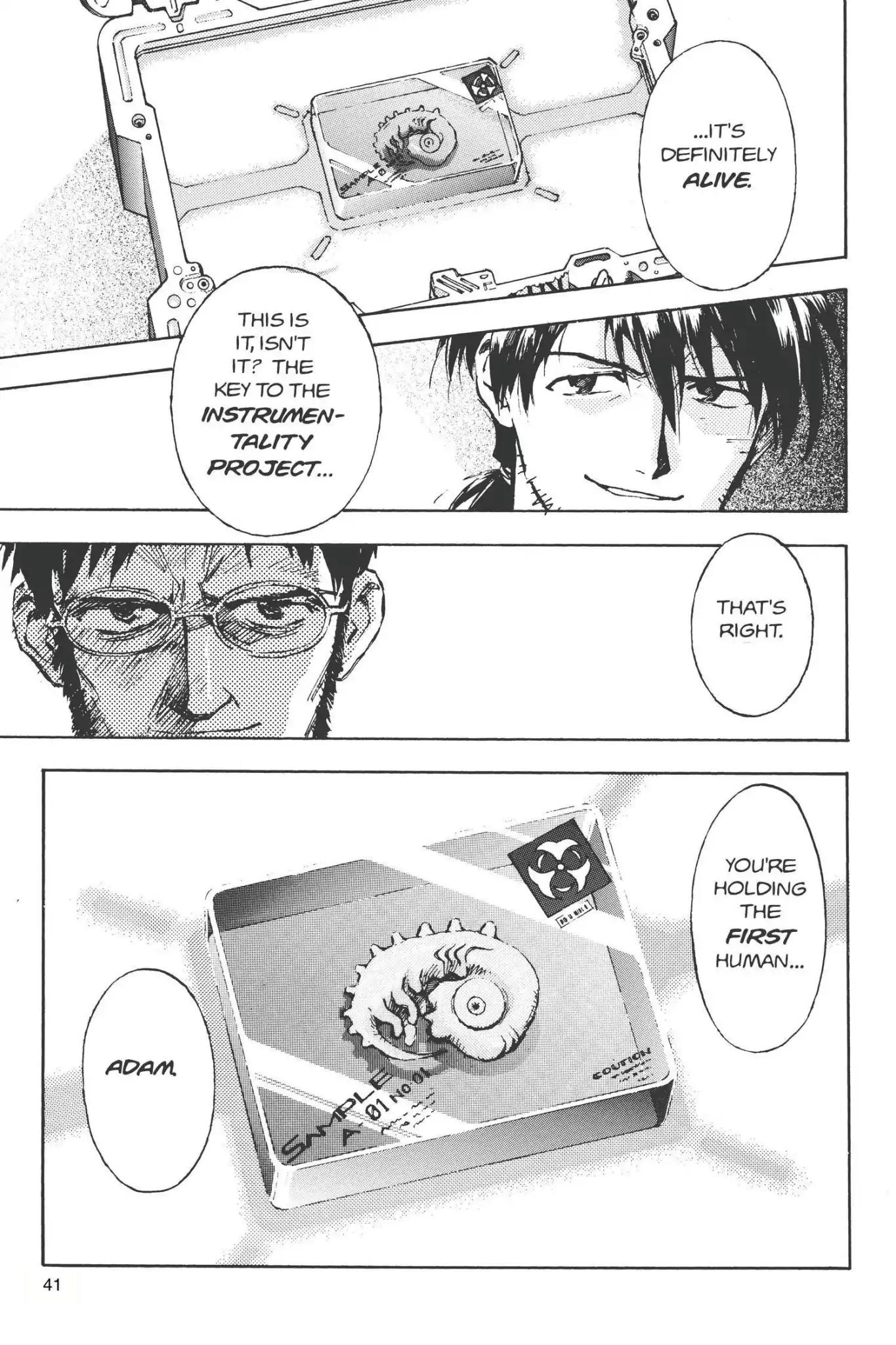 Shinseiki Evangelion Chapter 21 page 7 - Chapter 21: Vol.2 Stage 21: The Uninvited