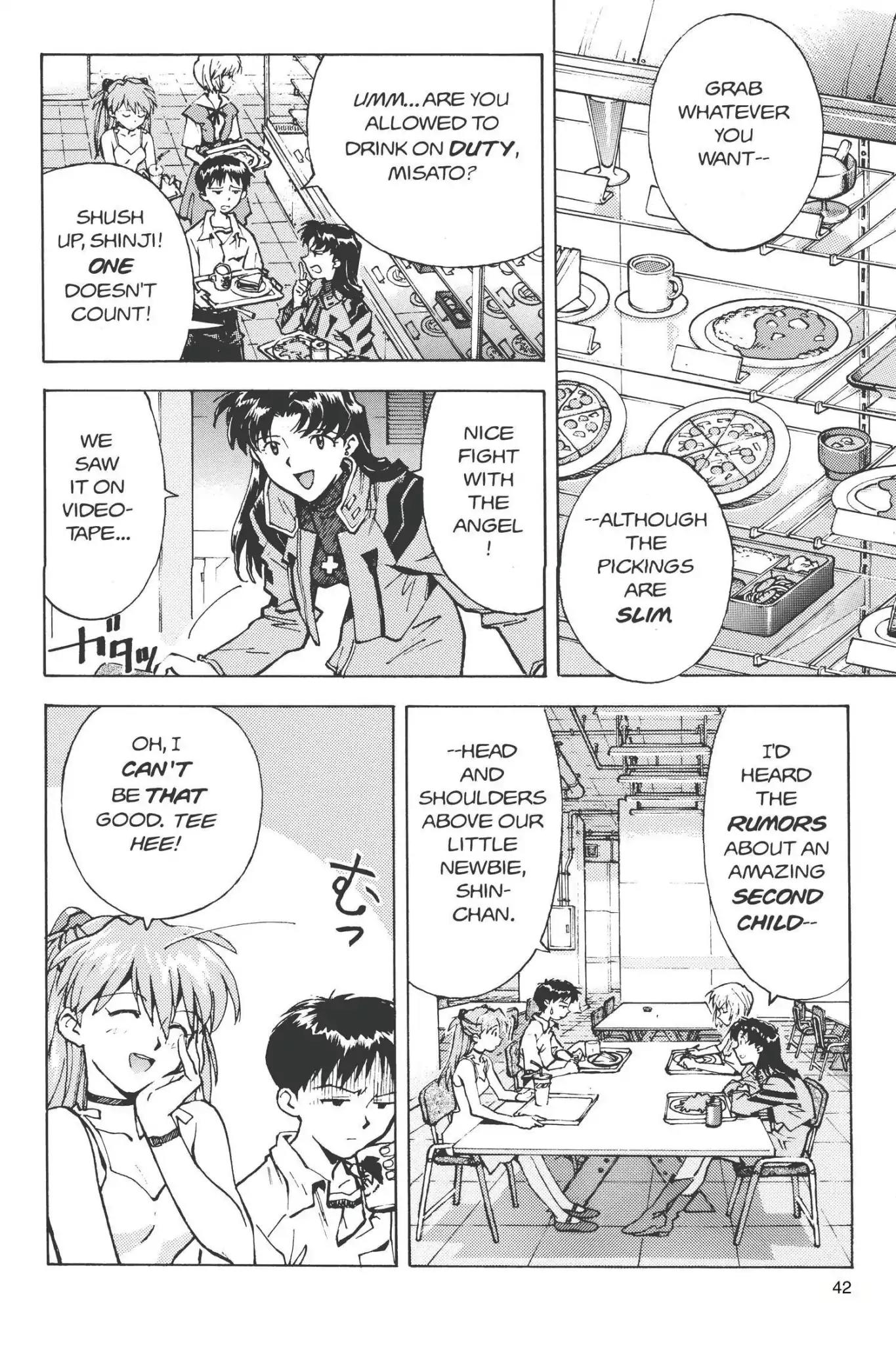 Shinseiki Evangelion Chapter 21 page 8 - Chapter 21: Vol.2 Stage 21: The Uninvited