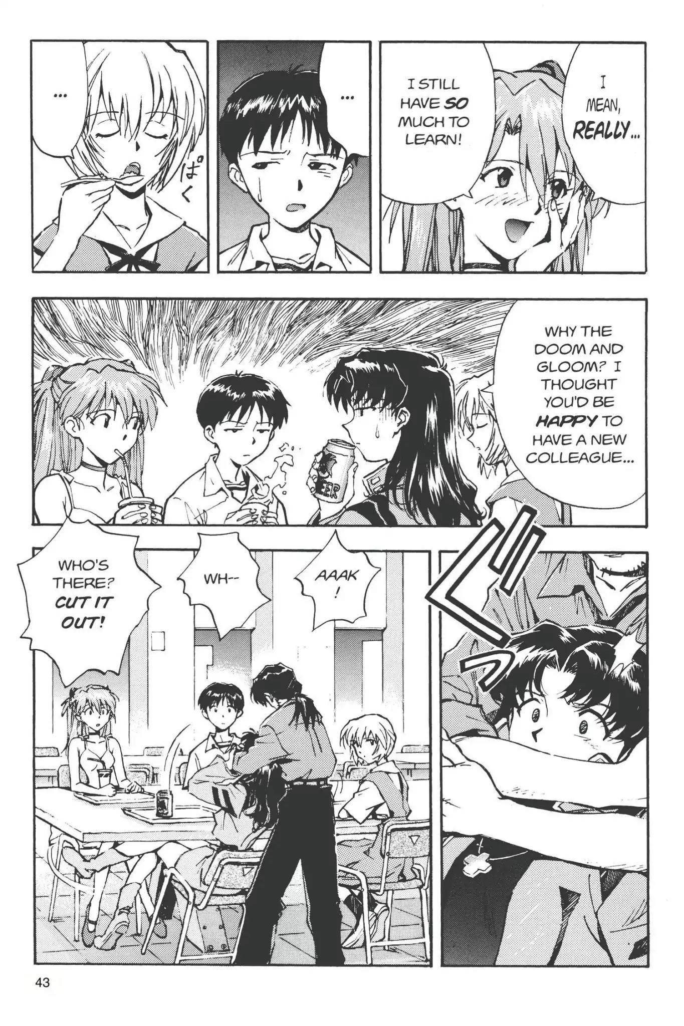 Shinseiki Evangelion Chapter 21 page 9 - Chapter 21: Vol.2 Stage 21: The Uninvited