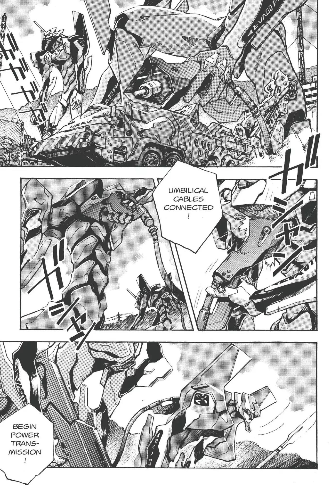 Shinseiki Evangelion Chapter 22 page 11 - Chapter 22: Vol.2 Stage 22: Asuka Attacks