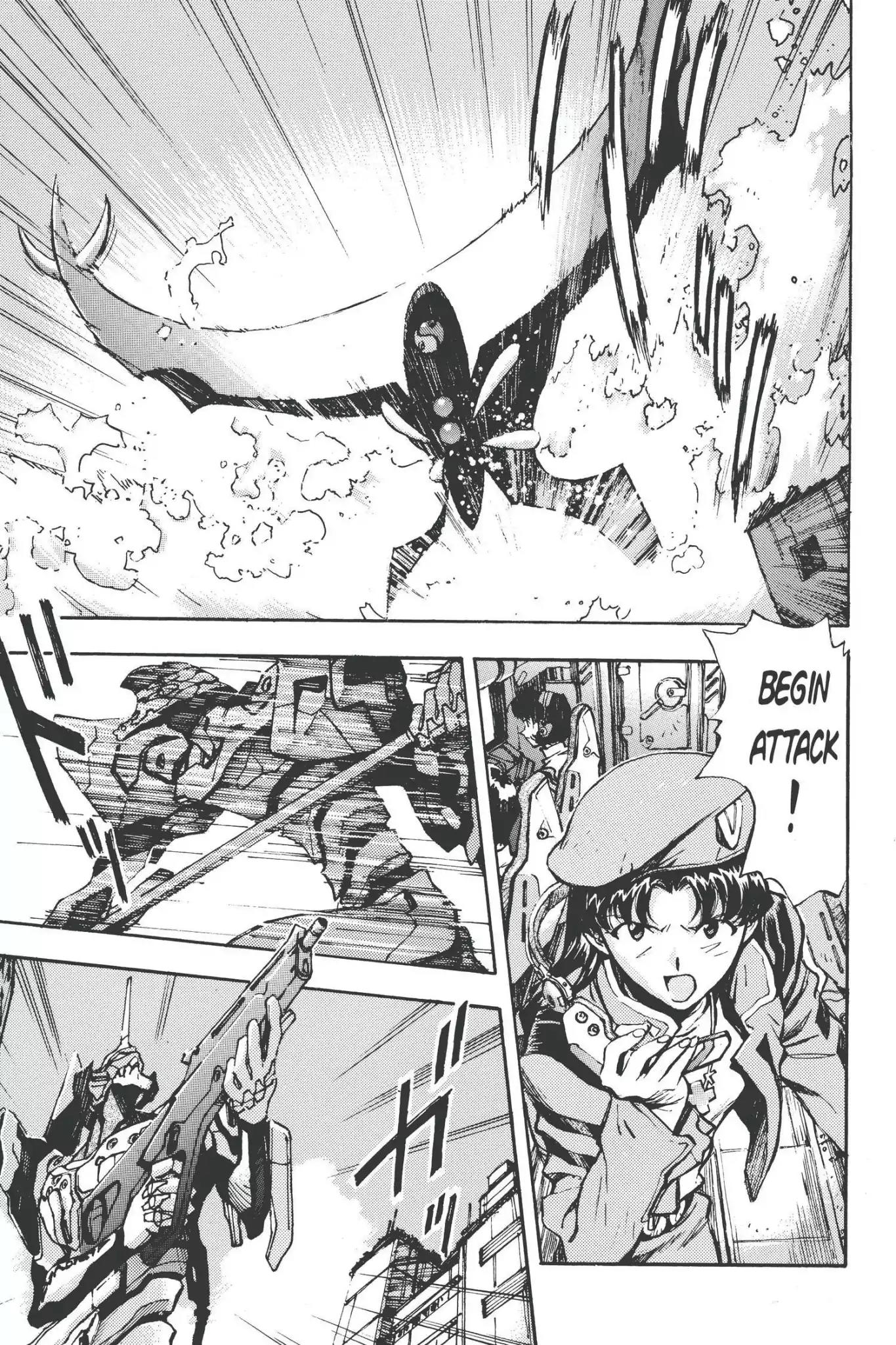 Shinseiki Evangelion Chapter 22 page 15 - Chapter 22: Vol.2 Stage 22: Asuka Attacks