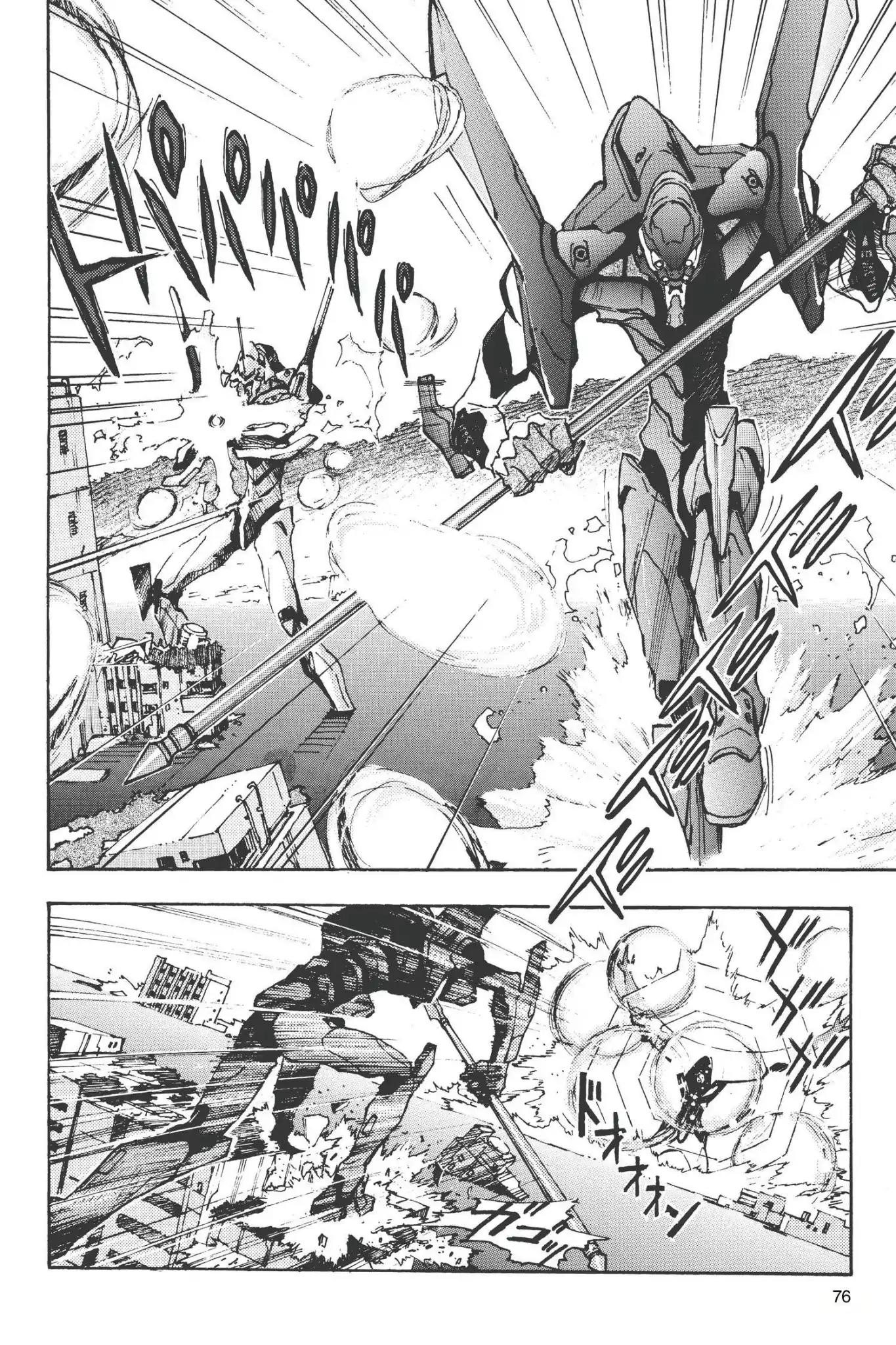 Shinseiki Evangelion Chapter 22 page 16 - Chapter 22: Vol.2 Stage 22: Asuka Attacks