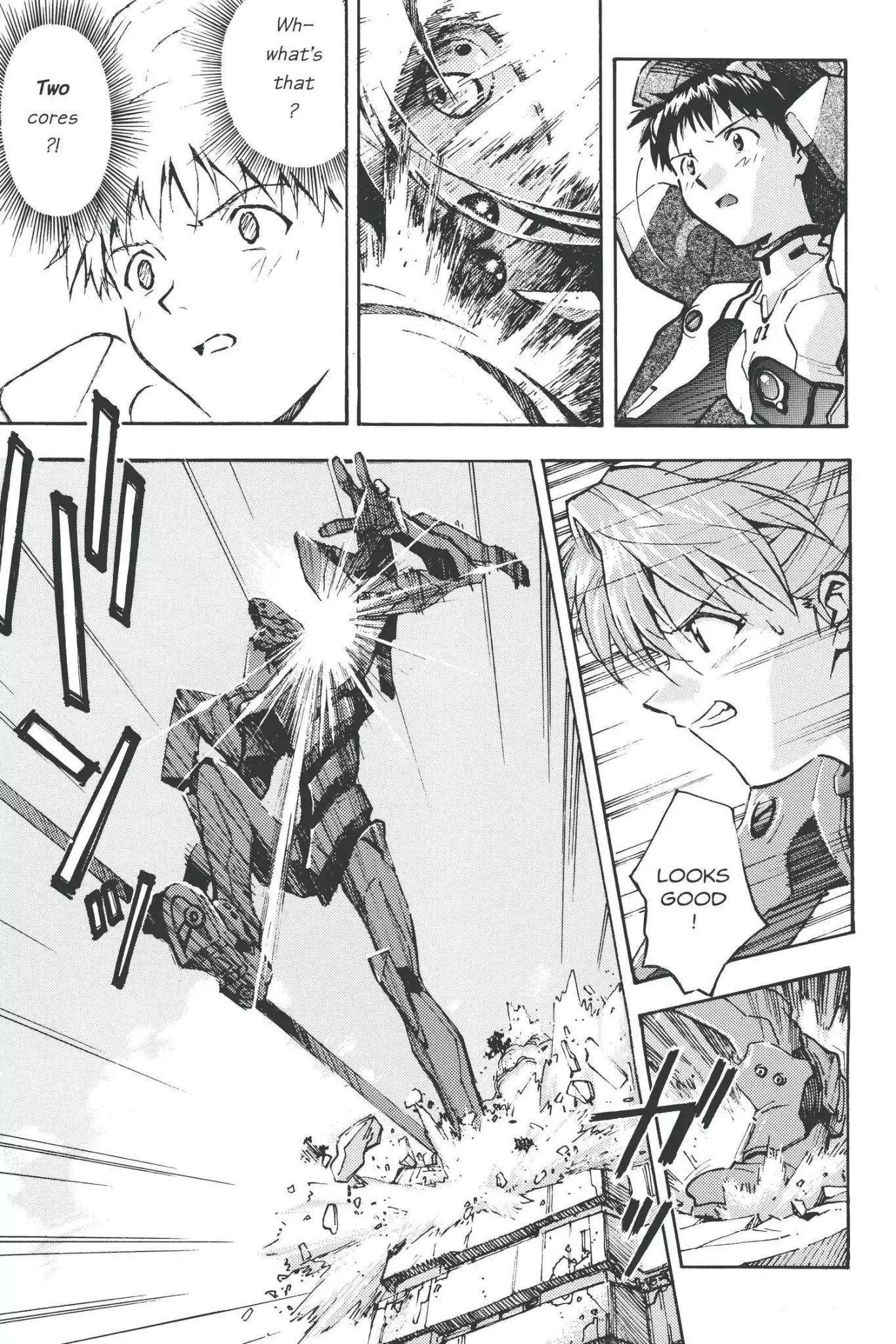Shinseiki Evangelion Chapter 22 page 17 - Chapter 22: Vol.2 Stage 22: Asuka Attacks