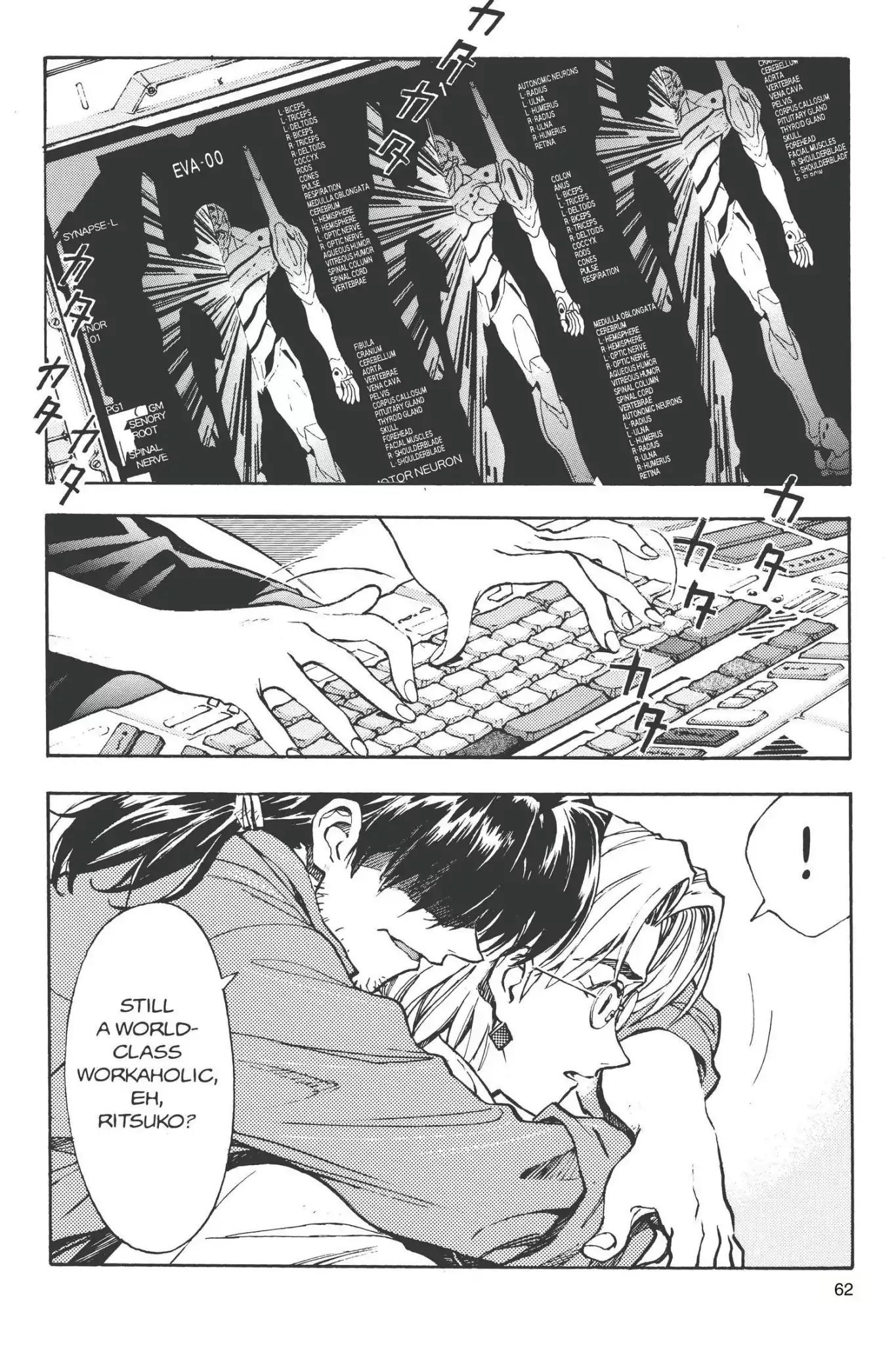 Shinseiki Evangelion Chapter 22 page 2 - Chapter 22: Vol.2 Stage 22: Asuka Attacks