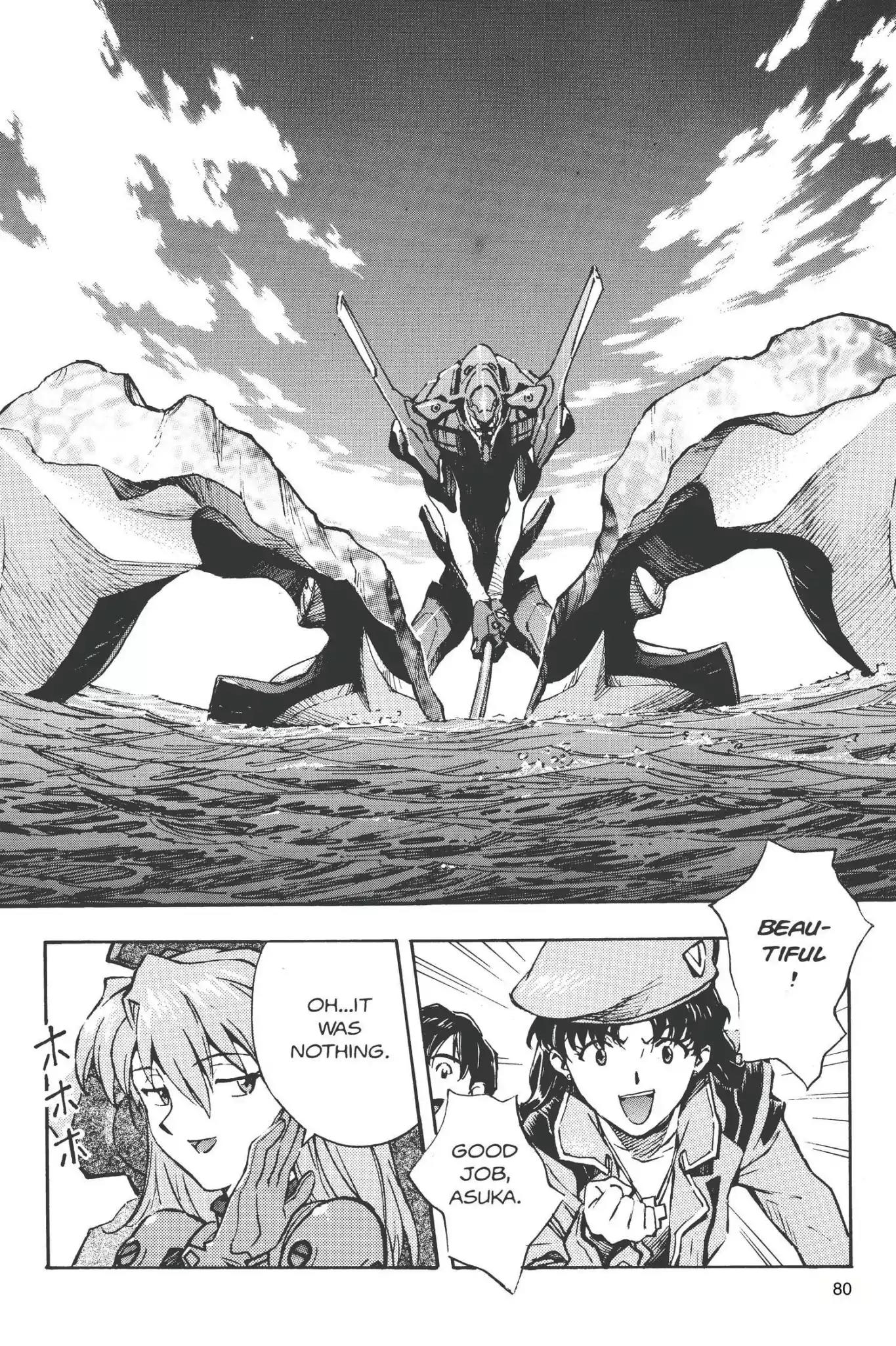 Shinseiki Evangelion Chapter 22 page 20 - Chapter 22: Vol.2 Stage 22: Asuka Attacks