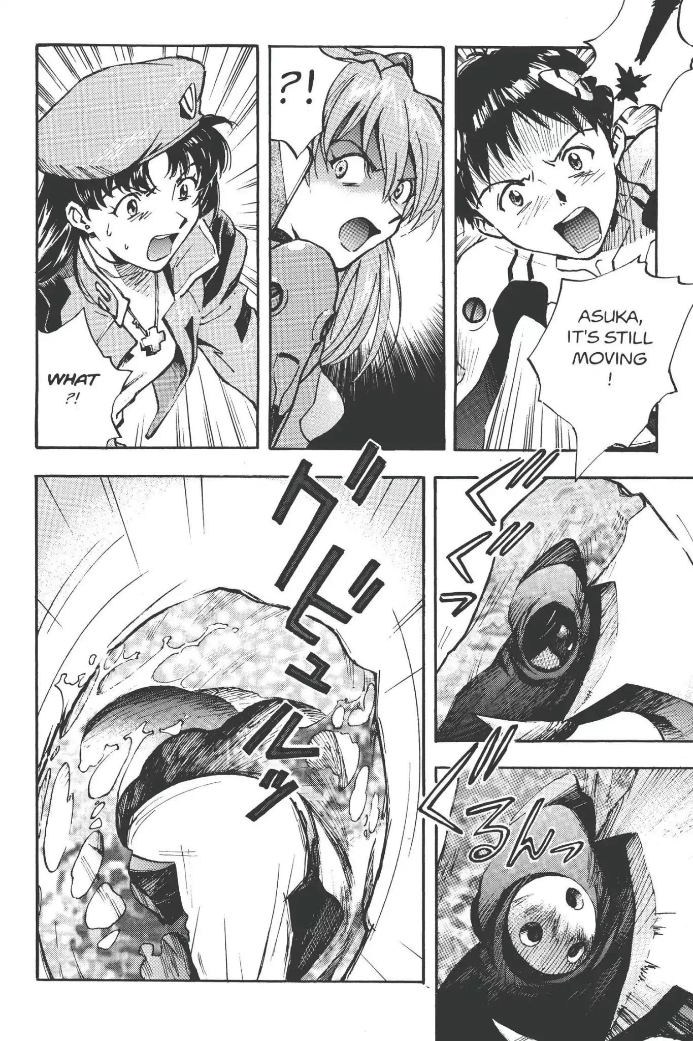 Shinseiki Evangelion Chapter 22 page 22 - Chapter 22: Vol.2 Stage 22: Asuka Attacks