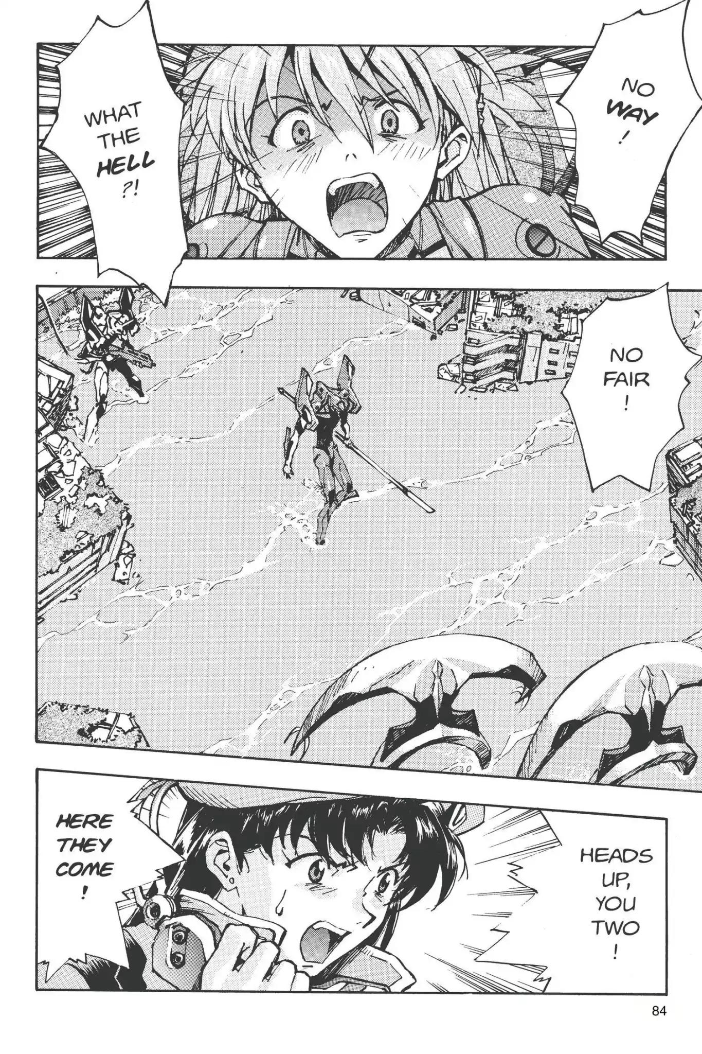 Shinseiki Evangelion Chapter 22 page 24 - Chapter 22: Vol.2 Stage 22: Asuka Attacks
