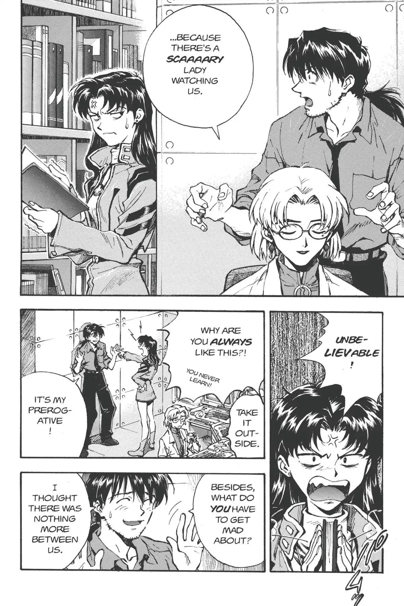 Shinseiki Evangelion Chapter 22 page 4 - Chapter 22: Vol.2 Stage 22: Asuka Attacks