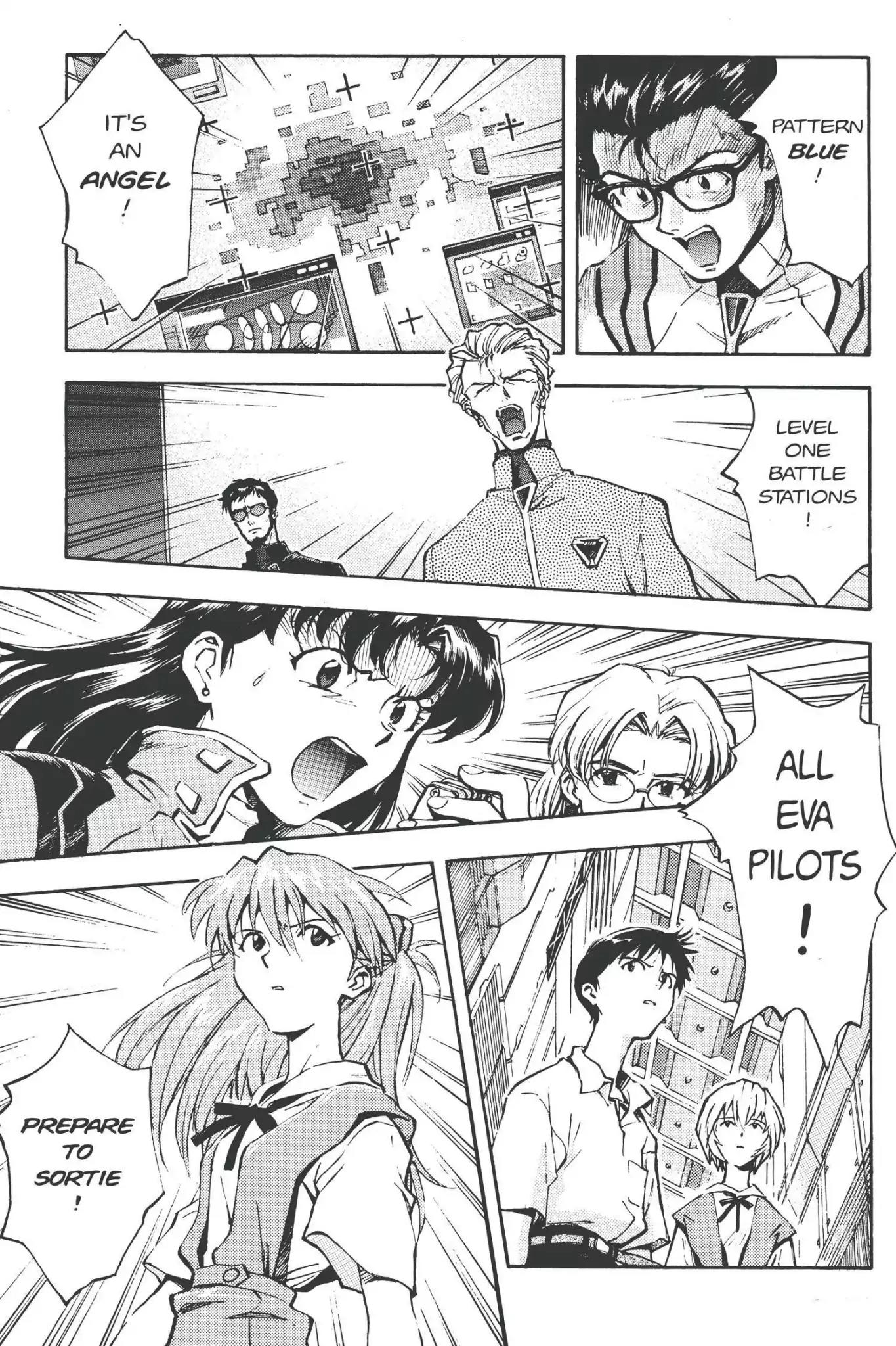 Shinseiki Evangelion Chapter 22 page 7 - Chapter 22: Vol.2 Stage 22: Asuka Attacks