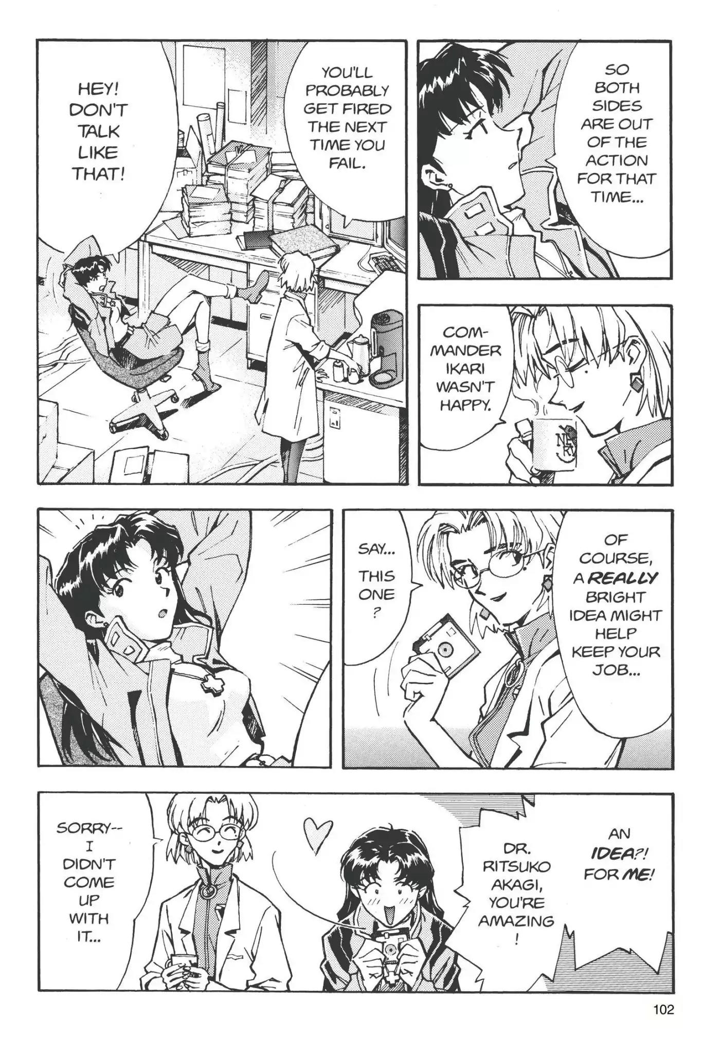 Shinseiki Evangelion Chapter 23 page 18 - Chapter 23: Vol.2 Stage 23: Try, Try Again