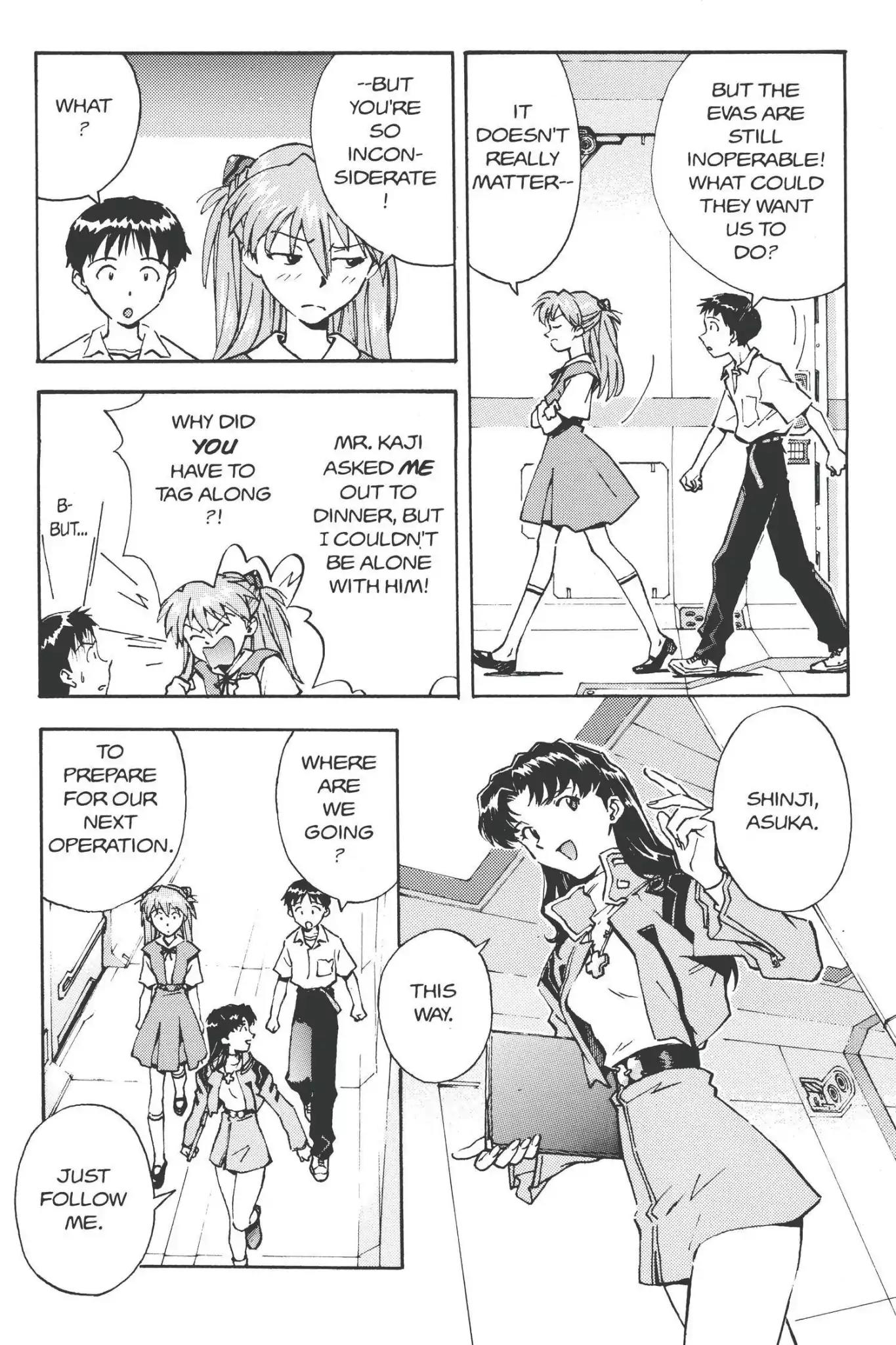 Shinseiki Evangelion Chapter 23 page 21 - Chapter 23: Vol.2 Stage 23: Try, Try Again