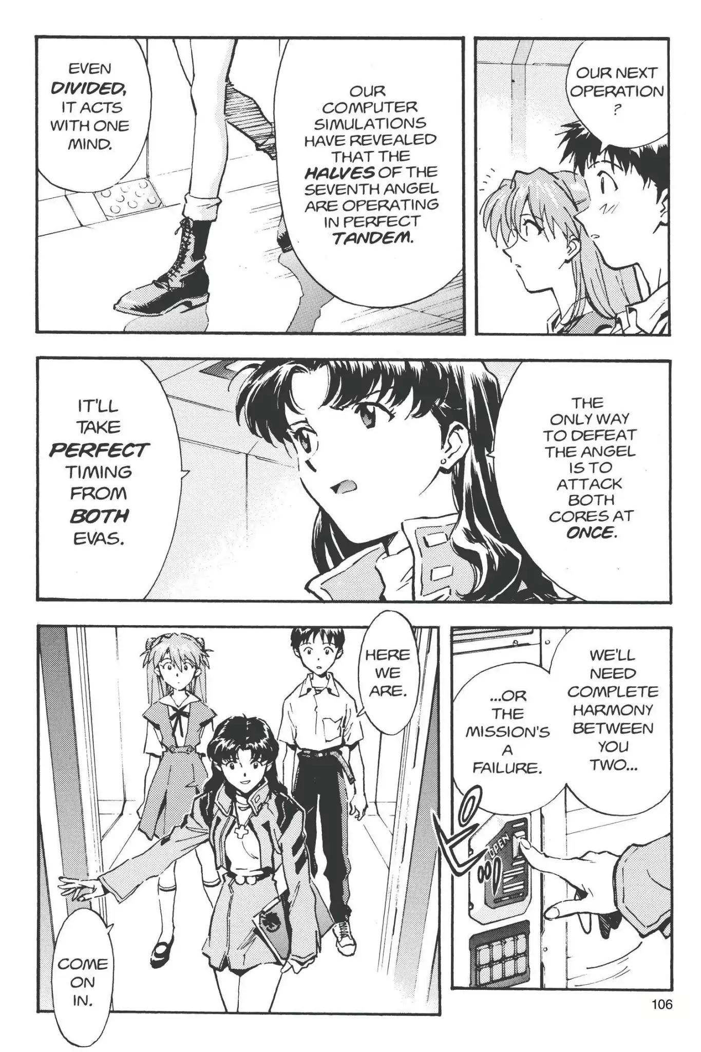 Shinseiki Evangelion Chapter 23 page 22 - Chapter 23: Vol.2 Stage 23: Try, Try Again