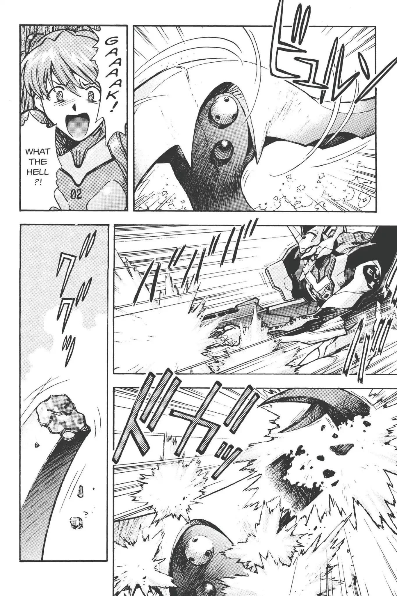 Shinseiki Evangelion Chapter 23 page 4 - Chapter 23: Vol.2 Stage 23: Try, Try Again