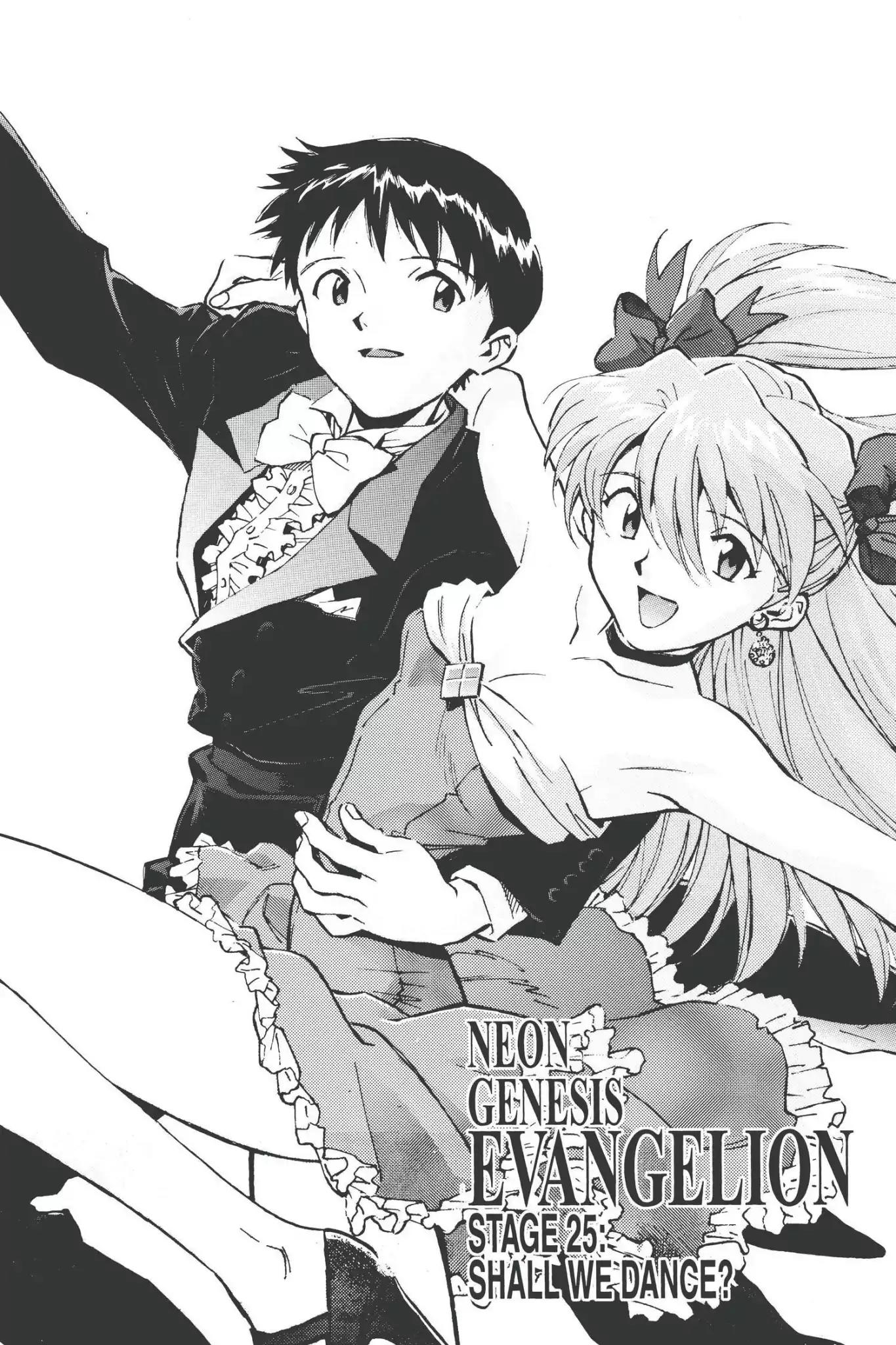 Shinseiki Evangelion Chapter 25 page 1 - Chapter 25: Vol.2 Stage 25: Shall We Dance?