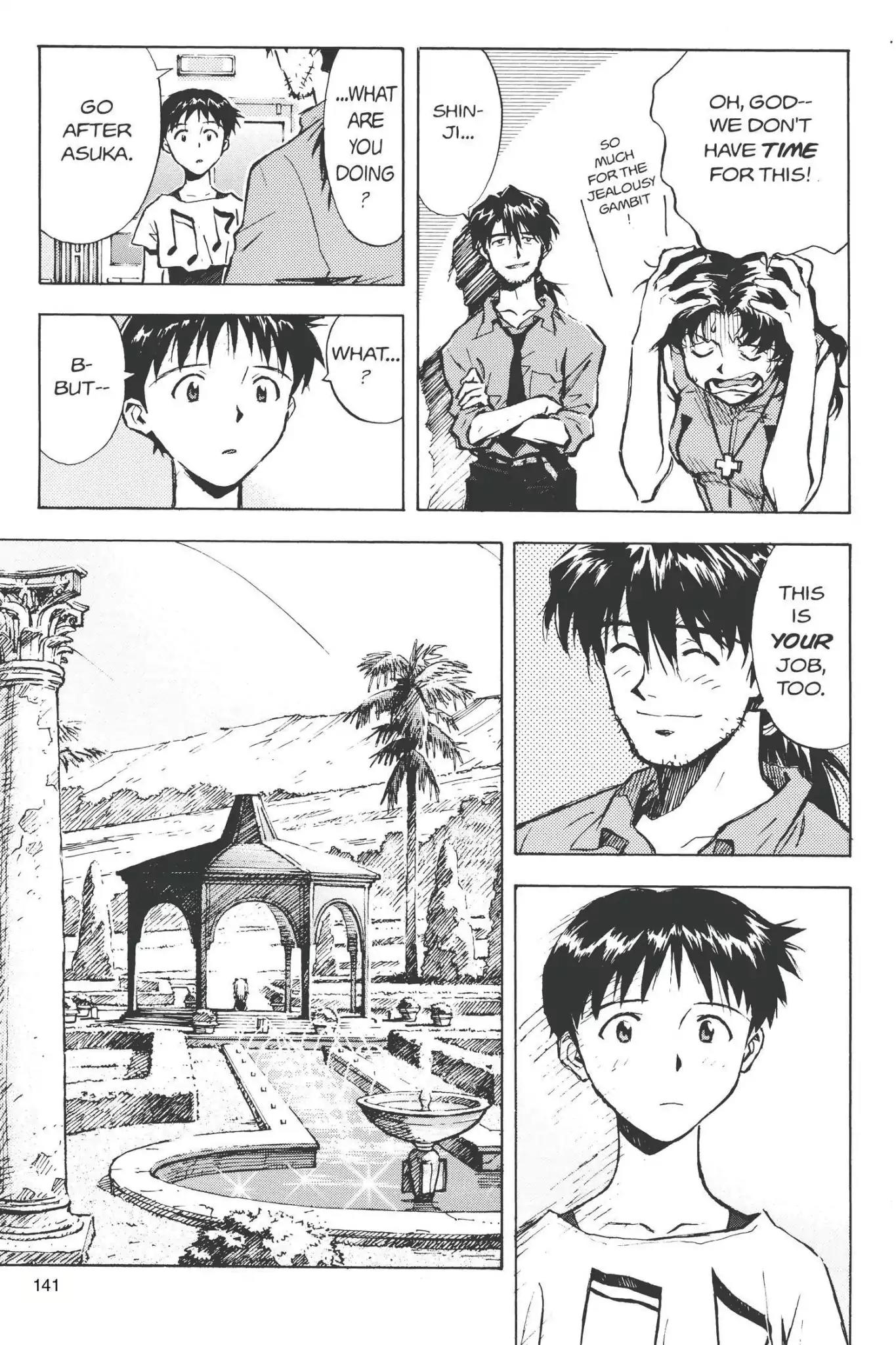 Shinseiki Evangelion Chapter 25 page 9 - Chapter 25: Vol.2 Stage 25: Shall We Dance?
