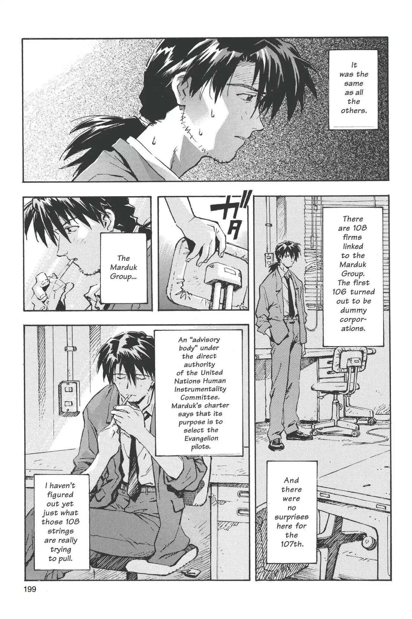 Shinseiki Evangelion Chapter 27 page 10 - Chapter 27: Vol.2 Stage 27: The Party