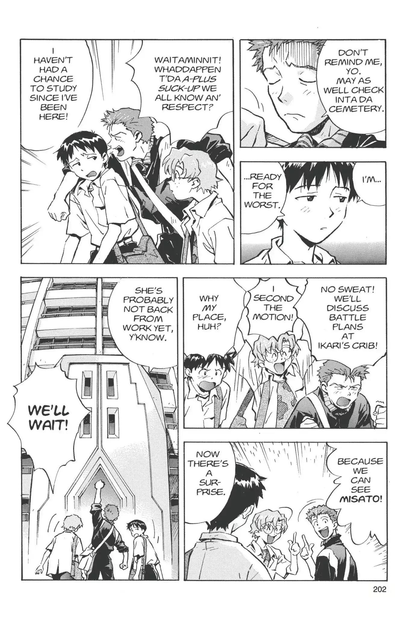 Shinseiki Evangelion Chapter 27 page 13 - Chapter 27: Vol.2 Stage 27: The Party