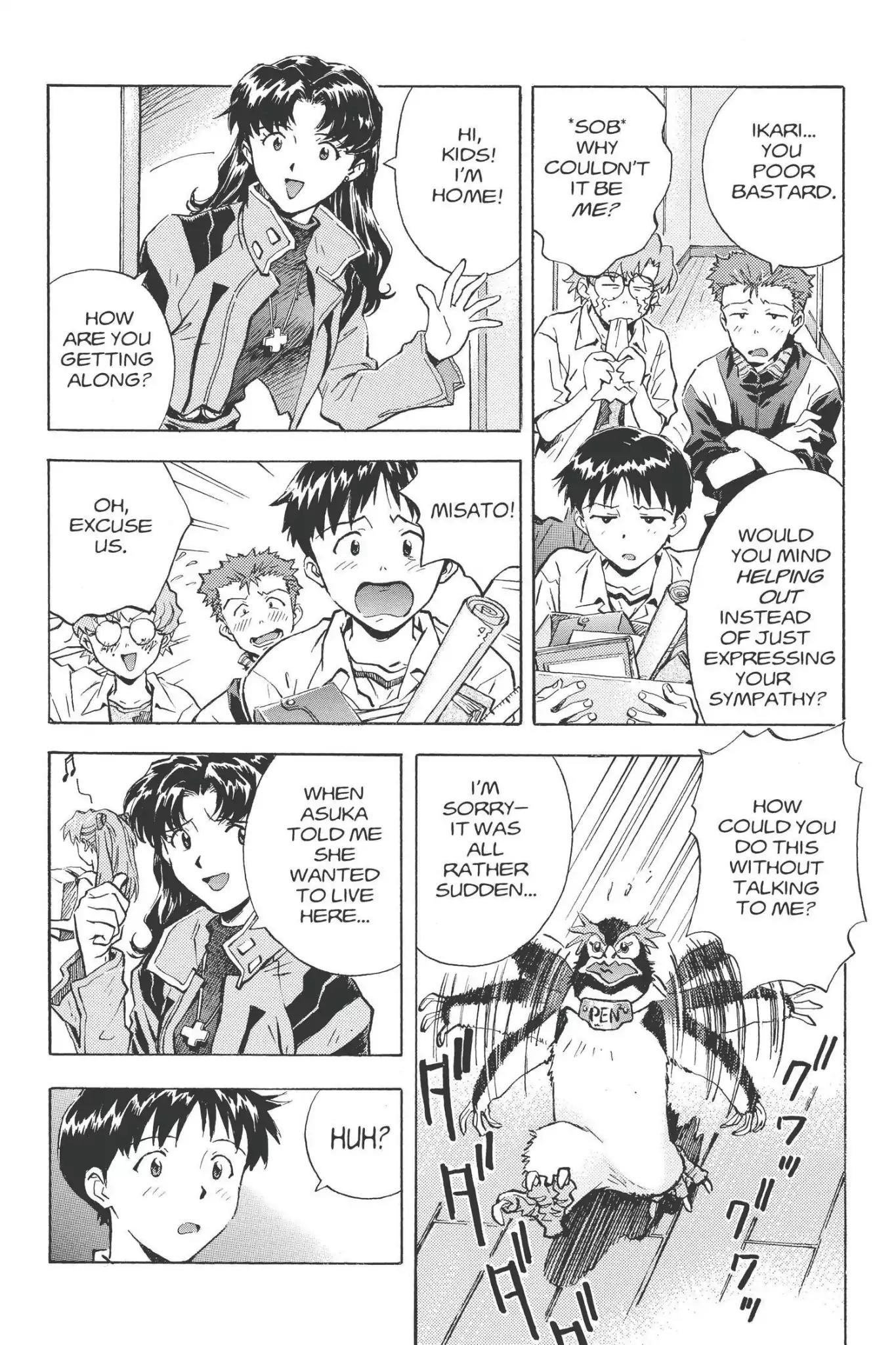 Shinseiki Evangelion Chapter 27 page 17 - Chapter 27: Vol.2 Stage 27: The Party