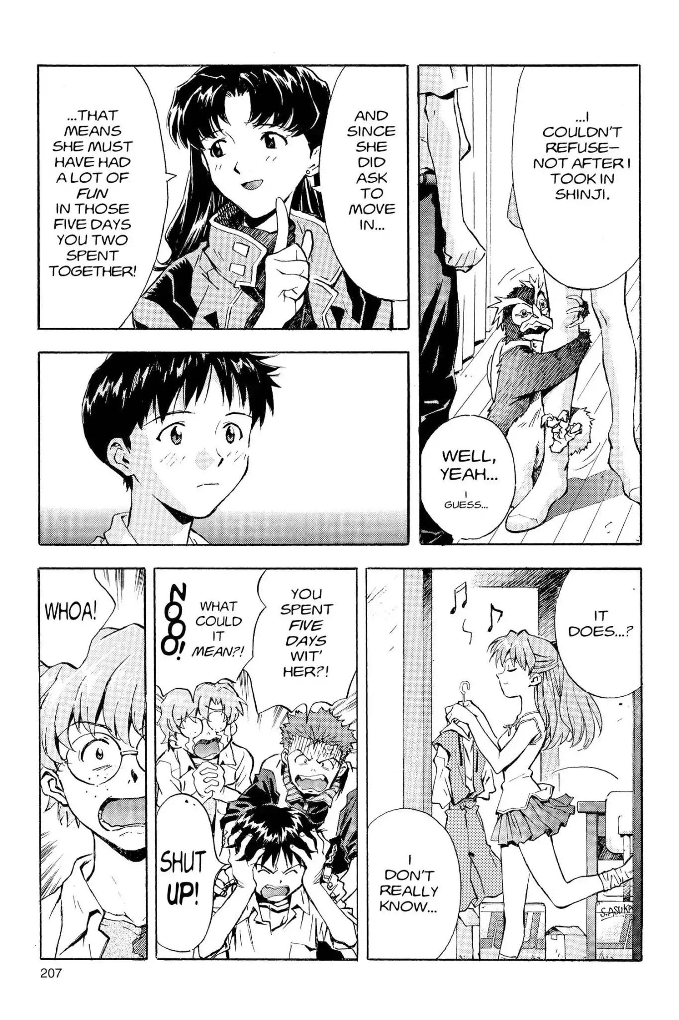 Shinseiki Evangelion Chapter 27 page 18 - Chapter 27: Vol.2 Stage 27: The Party