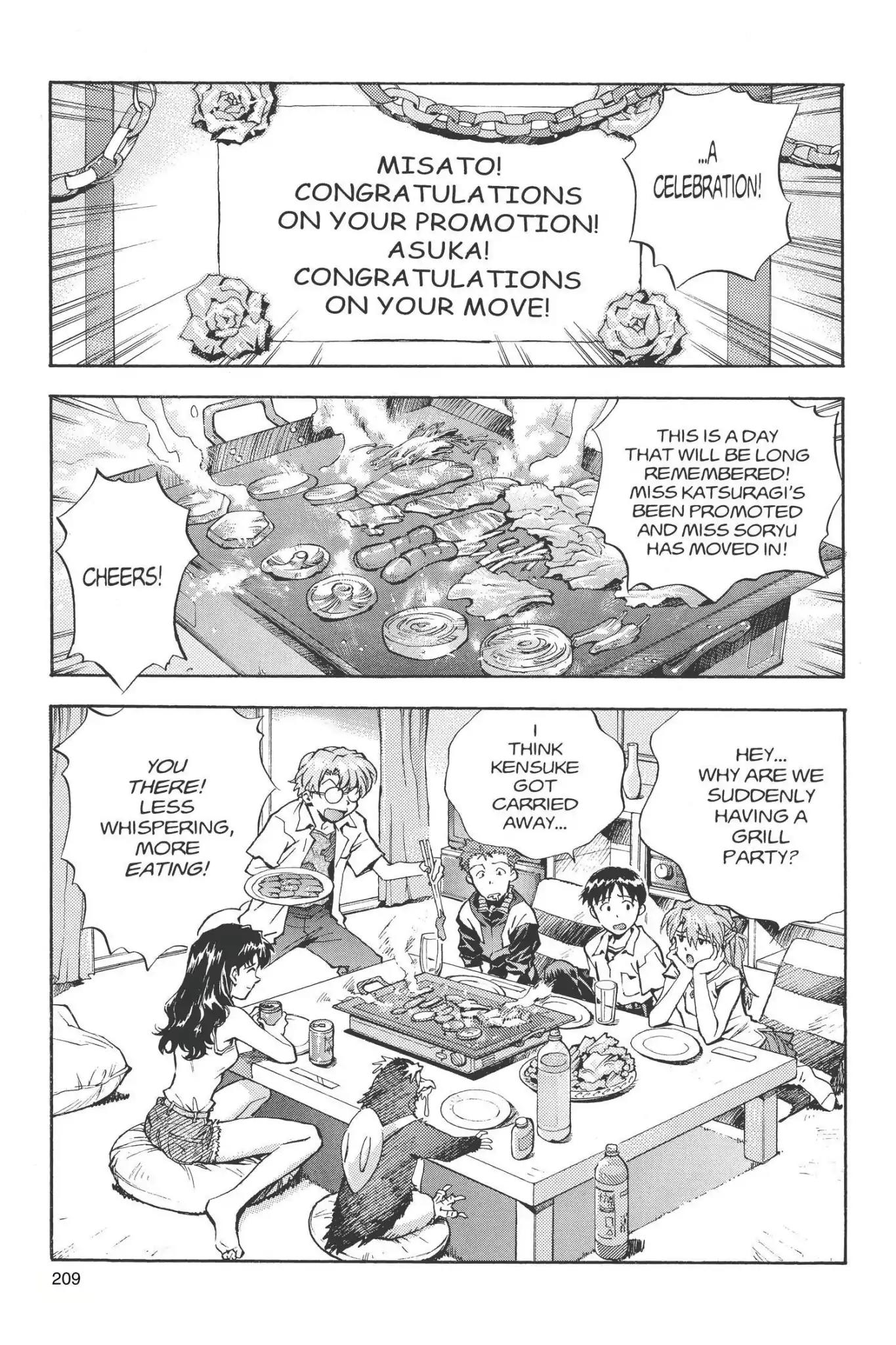 Shinseiki Evangelion Chapter 27 page 20 - Chapter 27: Vol.2 Stage 27: The Party