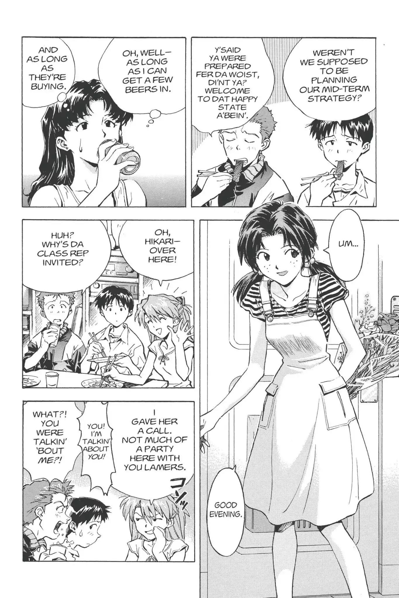 Shinseiki Evangelion Chapter 27 page 21 - Chapter 27: Vol.2 Stage 27: The Party