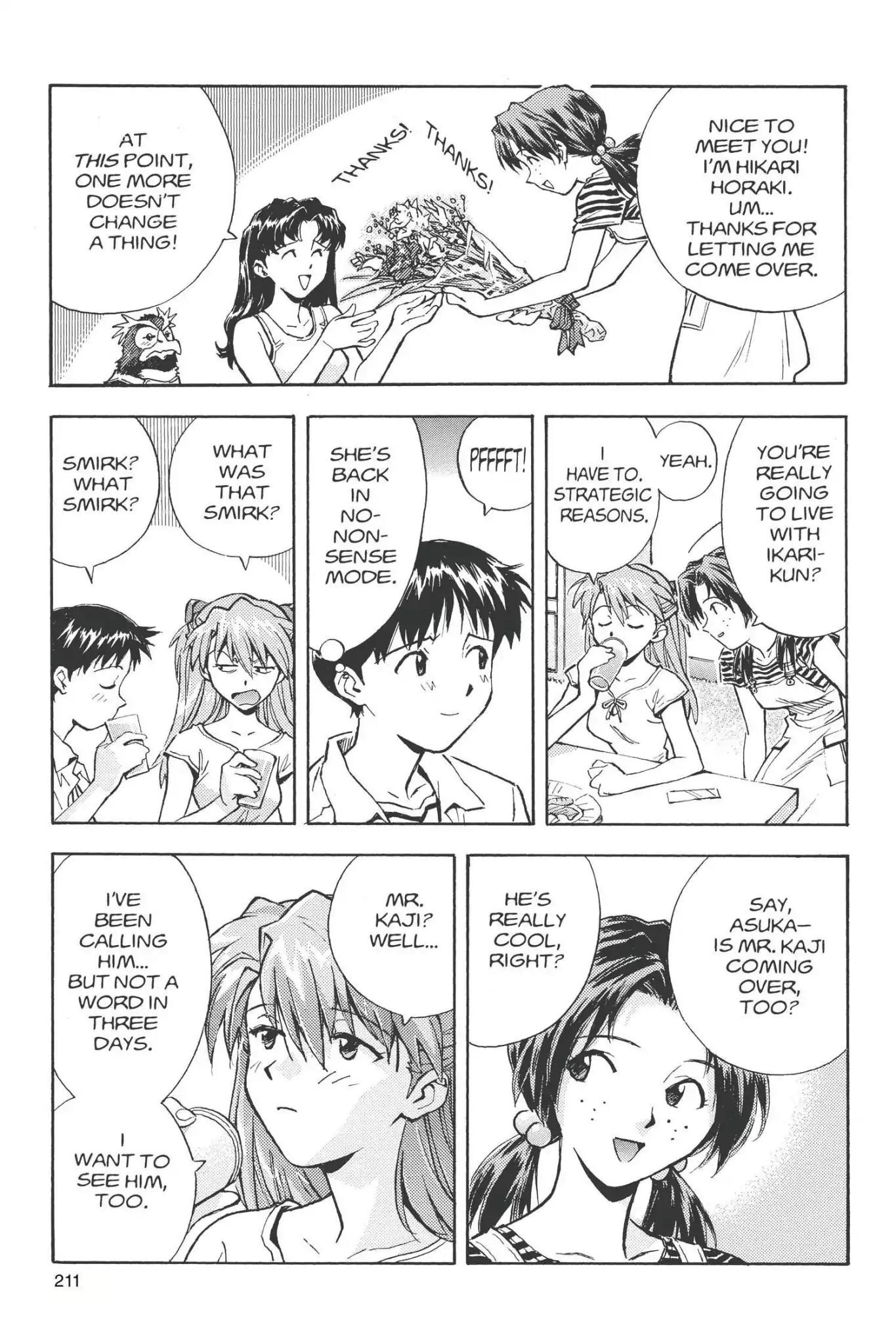 Shinseiki Evangelion Chapter 27 page 22 - Chapter 27: Vol.2 Stage 27: The Party