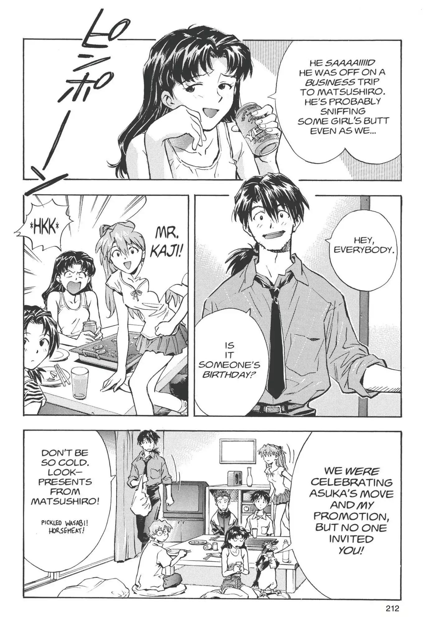 Shinseiki Evangelion Chapter 27 page 23 - Chapter 27: Vol.2 Stage 27: The Party
