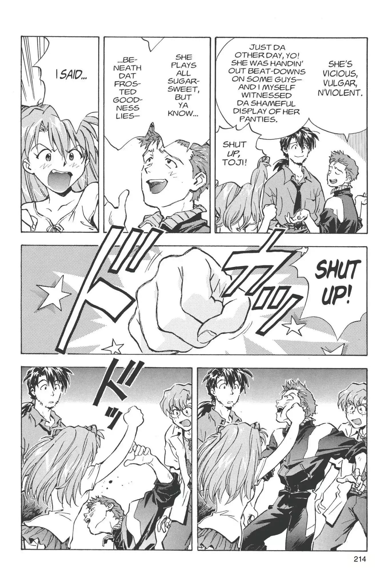 Shinseiki Evangelion Chapter 27 page 25 - Chapter 27: Vol.2 Stage 27: The Party